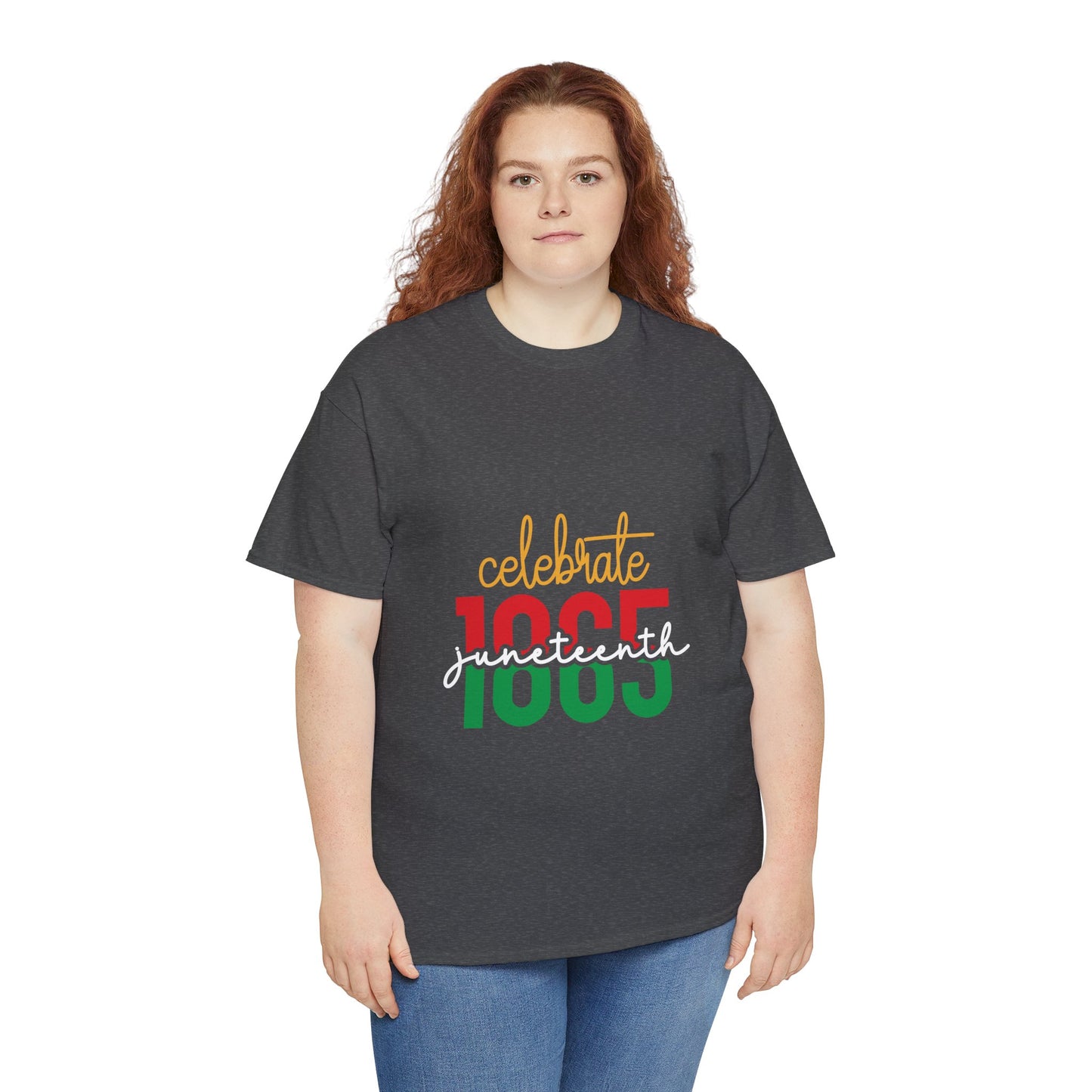 Celebrate Juneteenth Unisex Heavy Cotton Tee