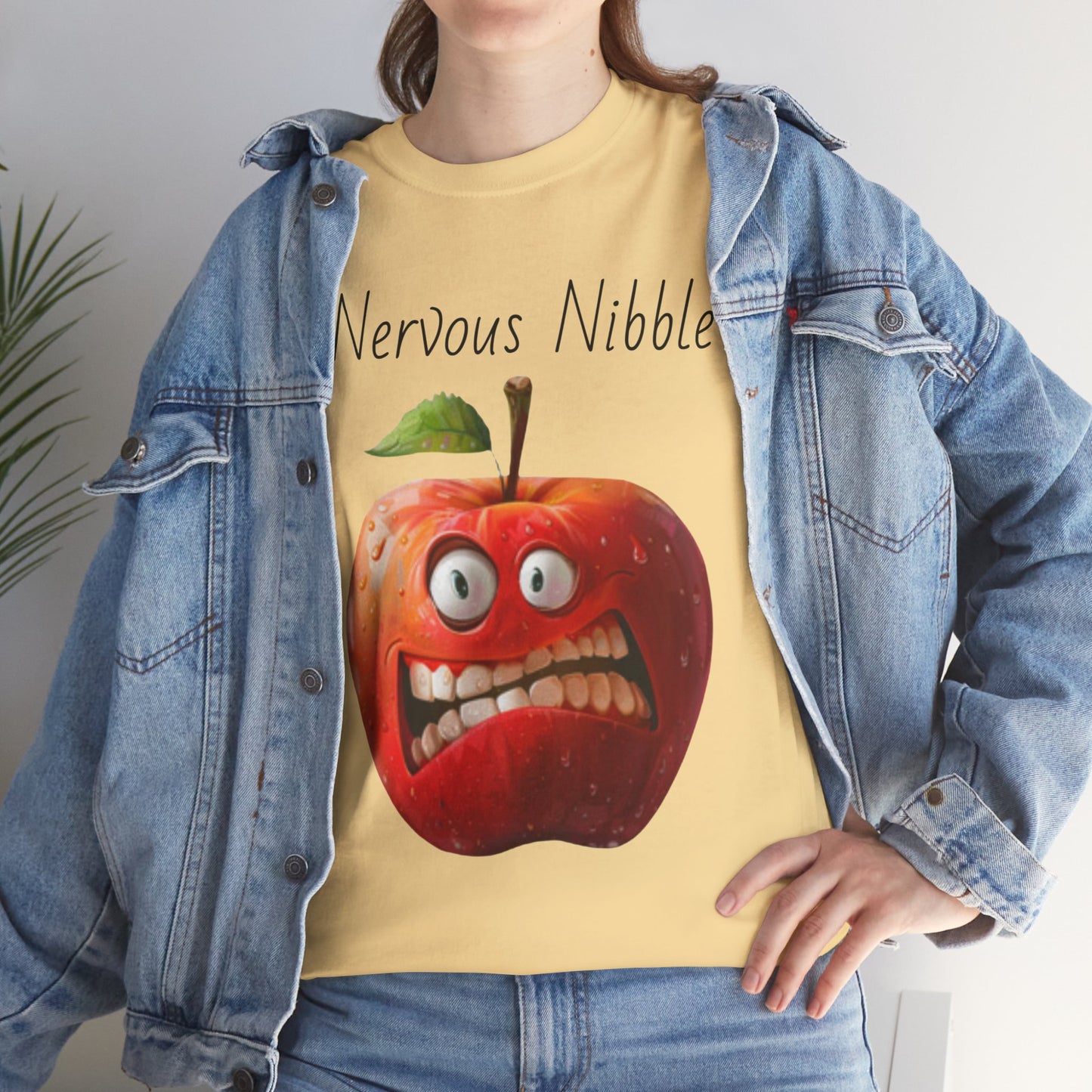 Nervous Nibble Unisex Heavy Cotton Tee