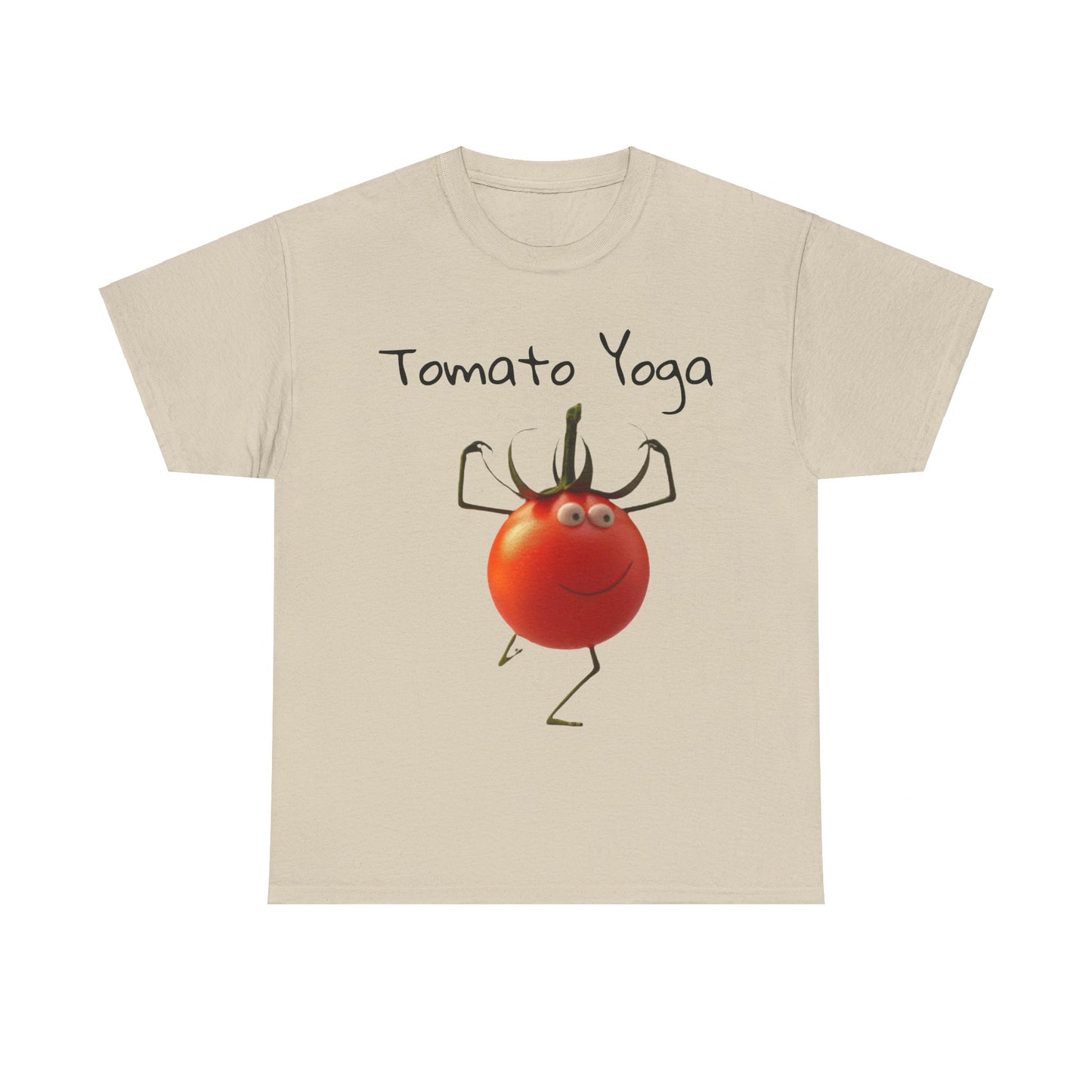 Tomato Yoga Unisex Heavy Cotton Tee