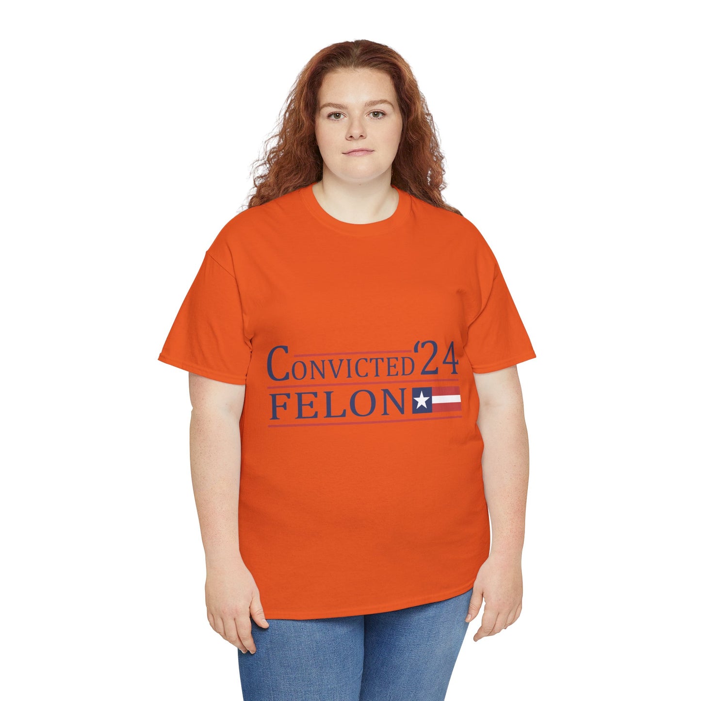 Convicted Felon Unisex Heavy Cotton Tee