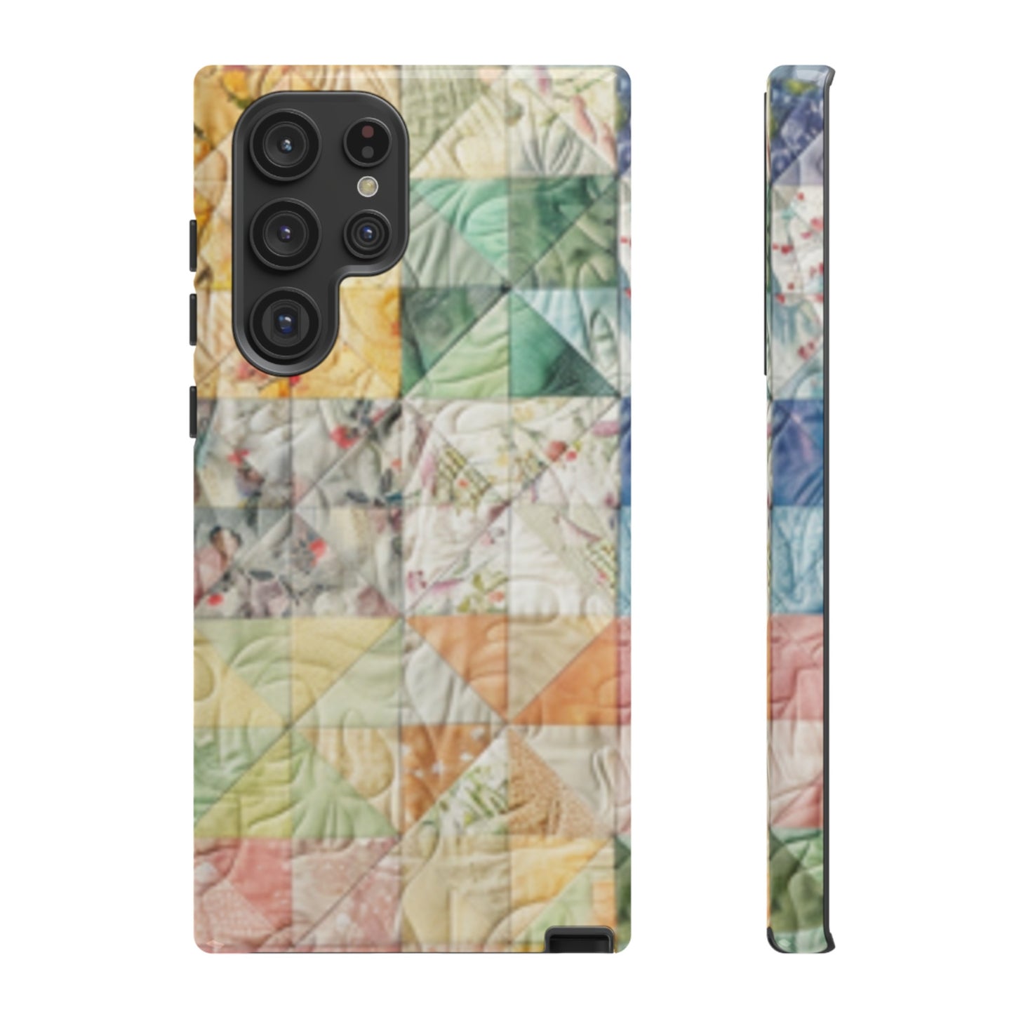 Pastel Quilt Tough Cases