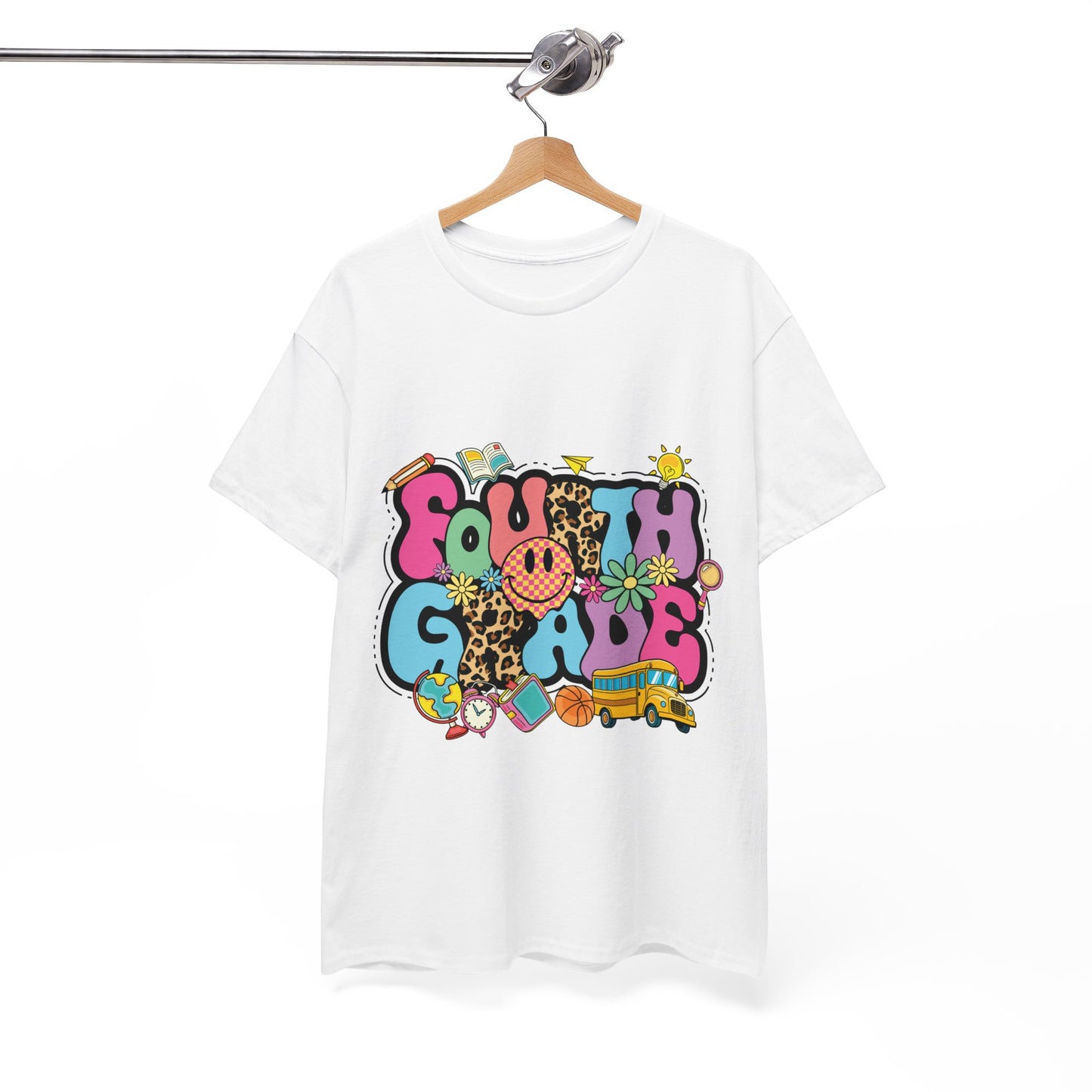 Fourth Grade Unisex Heavy Cotton Tee