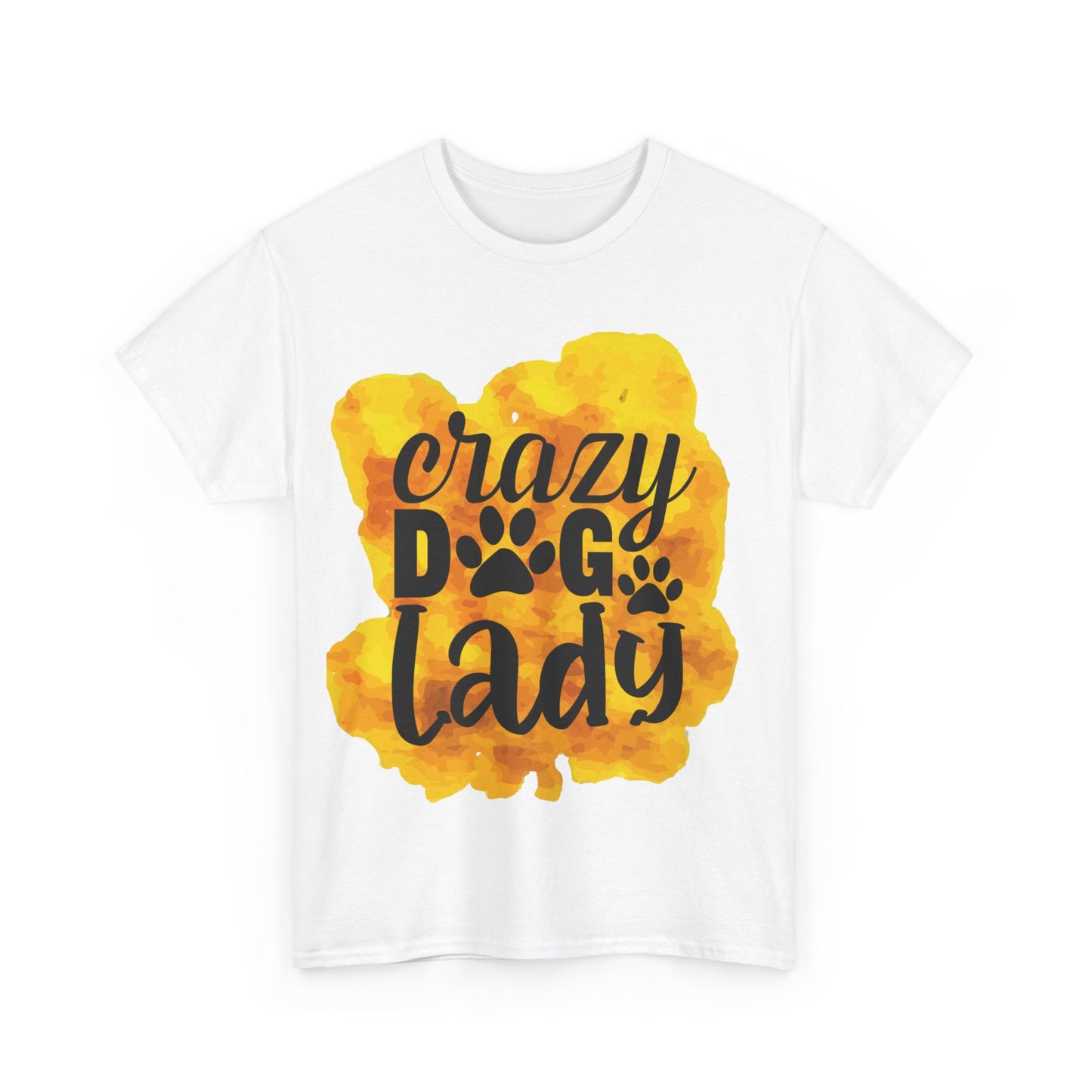 Crazy Dog Lady Unisex Heavy Cotton Tee