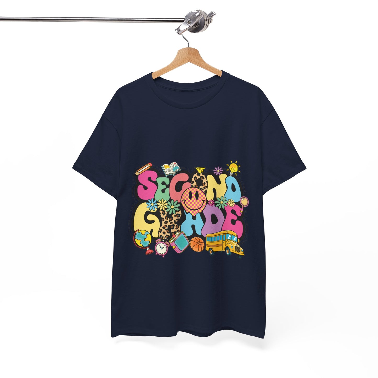 Second Grade Unisex Heavy Cotton Tee