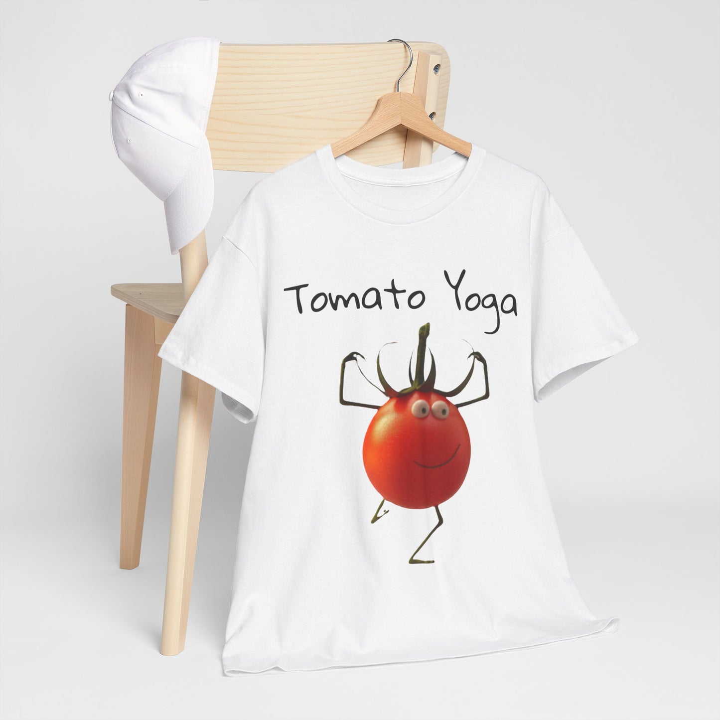 Tomato Yoga Unisex Heavy Cotton Tee