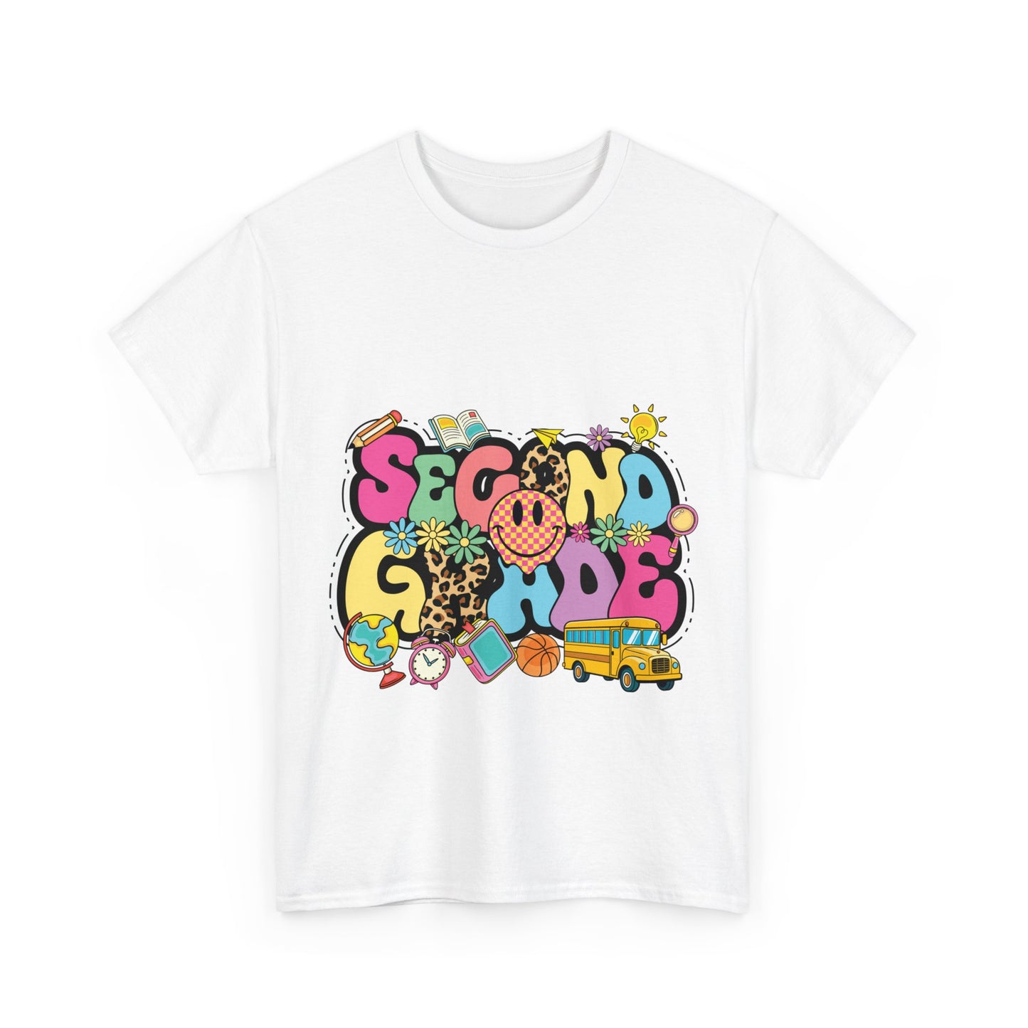 Second Grade Unisex Heavy Cotton Tee