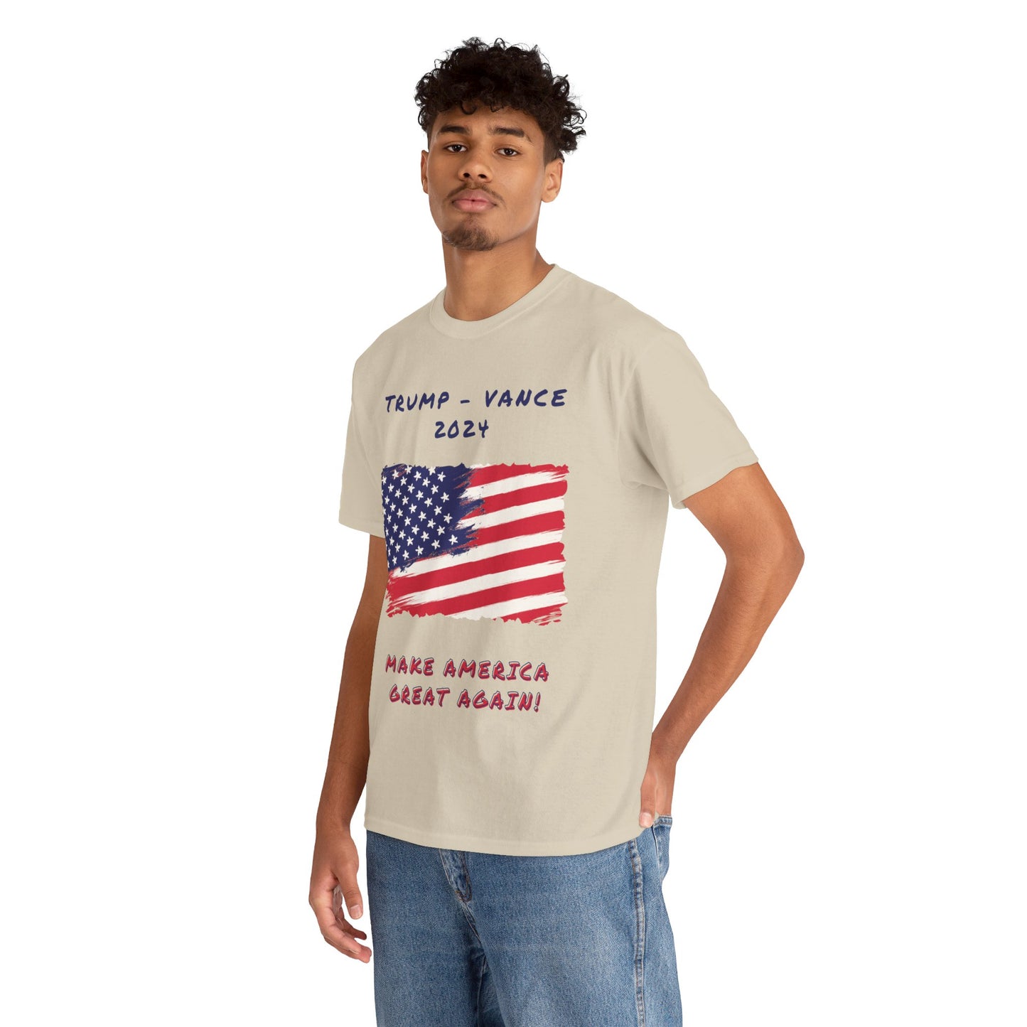 Trump Vance Unisex Heavy Cotton Tee