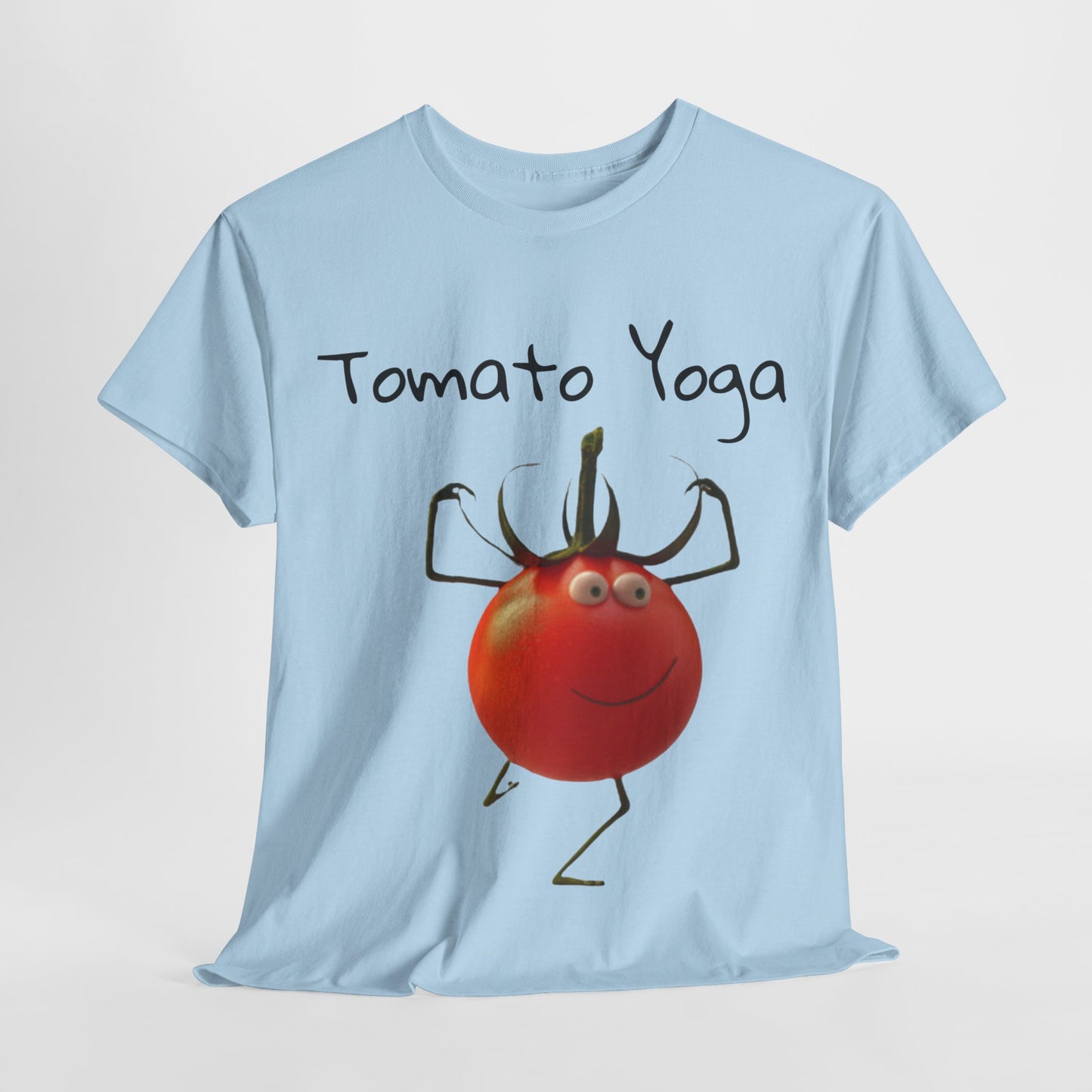 Tomato Yoga Unisex Heavy Cotton Tee