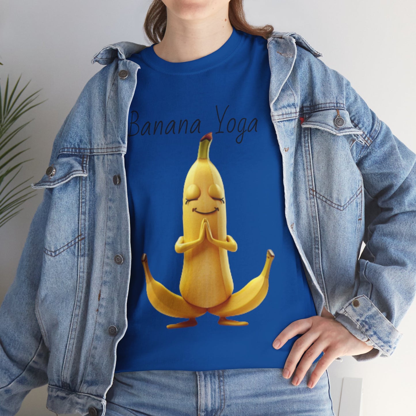 Banana Yoga Unisex Heavy Cotton Tee