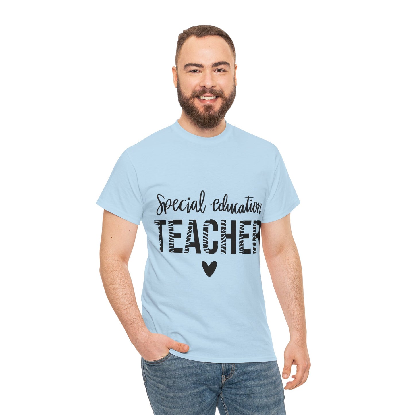 Special Education Teacher Unisex Heavy Cotton Tee