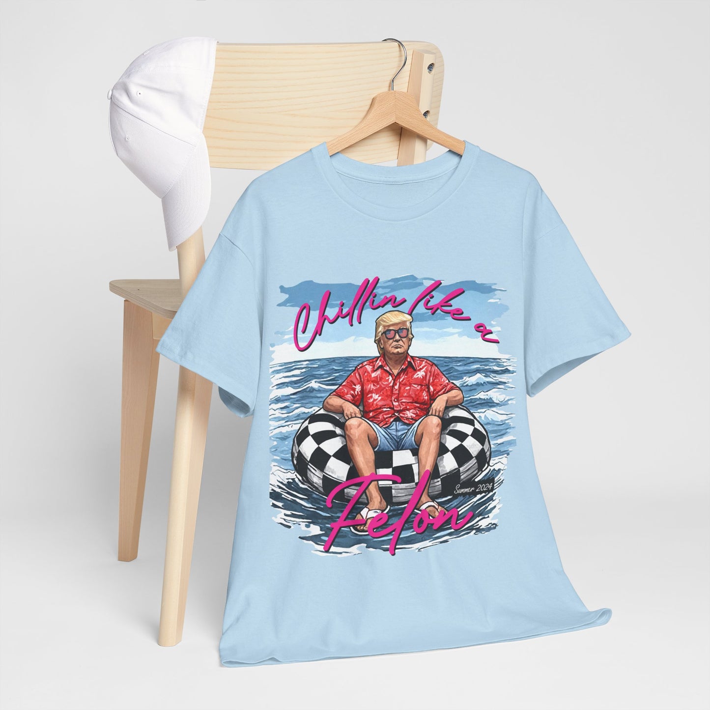 Trump Chillin' Unisex Heavy Cotton Tee