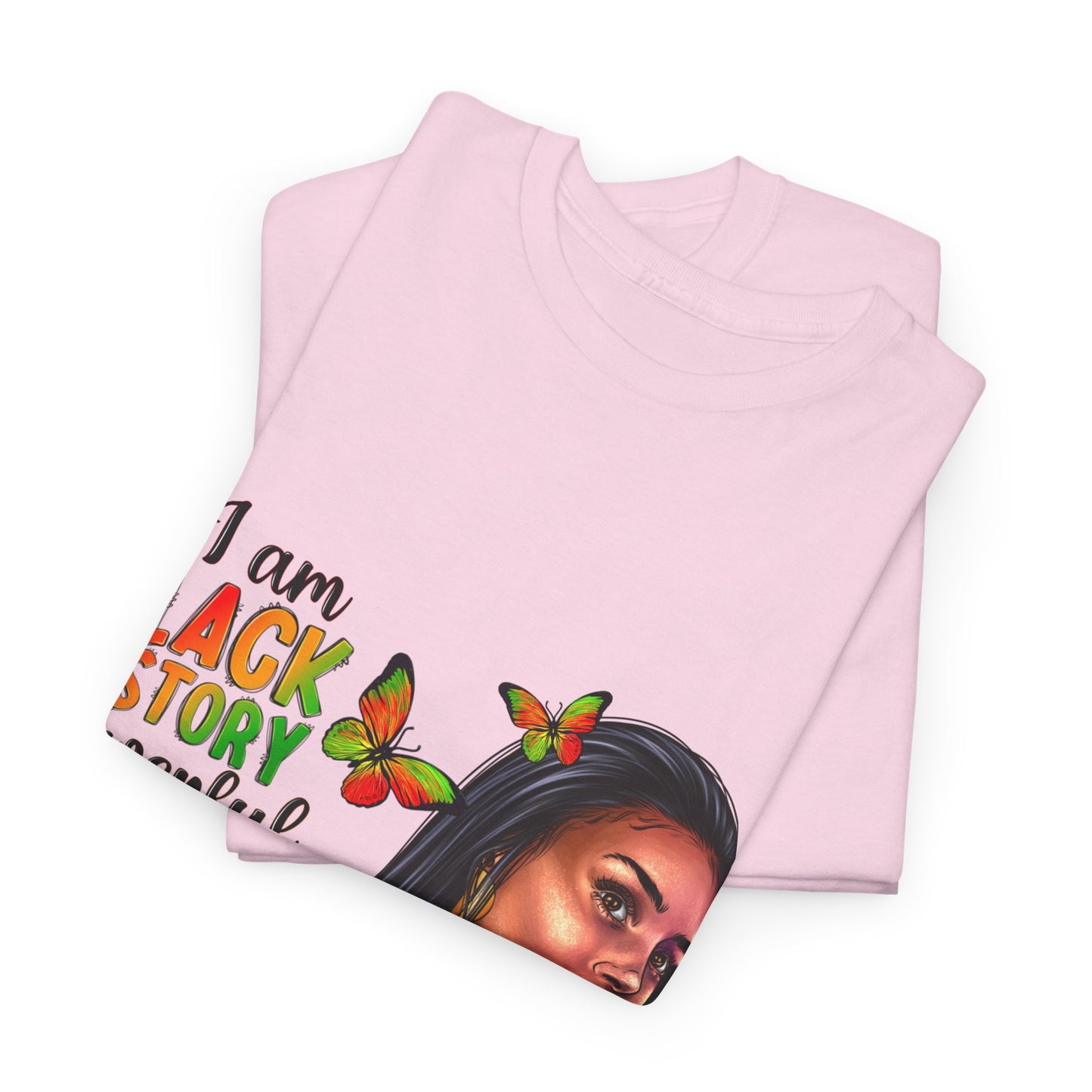 I Am Black History Unisex Heavy Cotton Tee