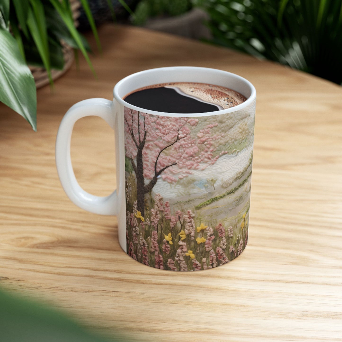 Grazing House Ceramic Mug, (11oz, 15oz)