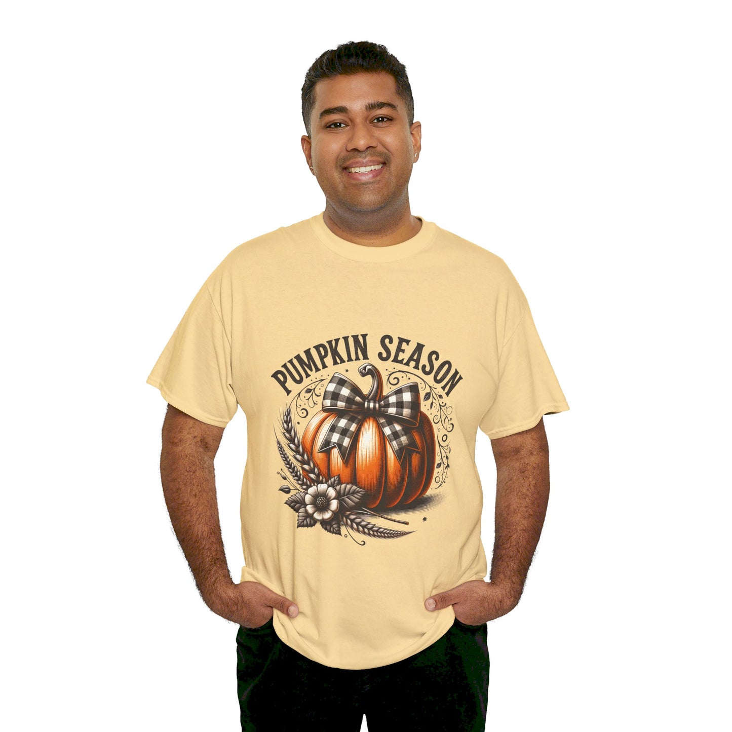 Pumpkin Season Unisex Heavy Cotton Tee