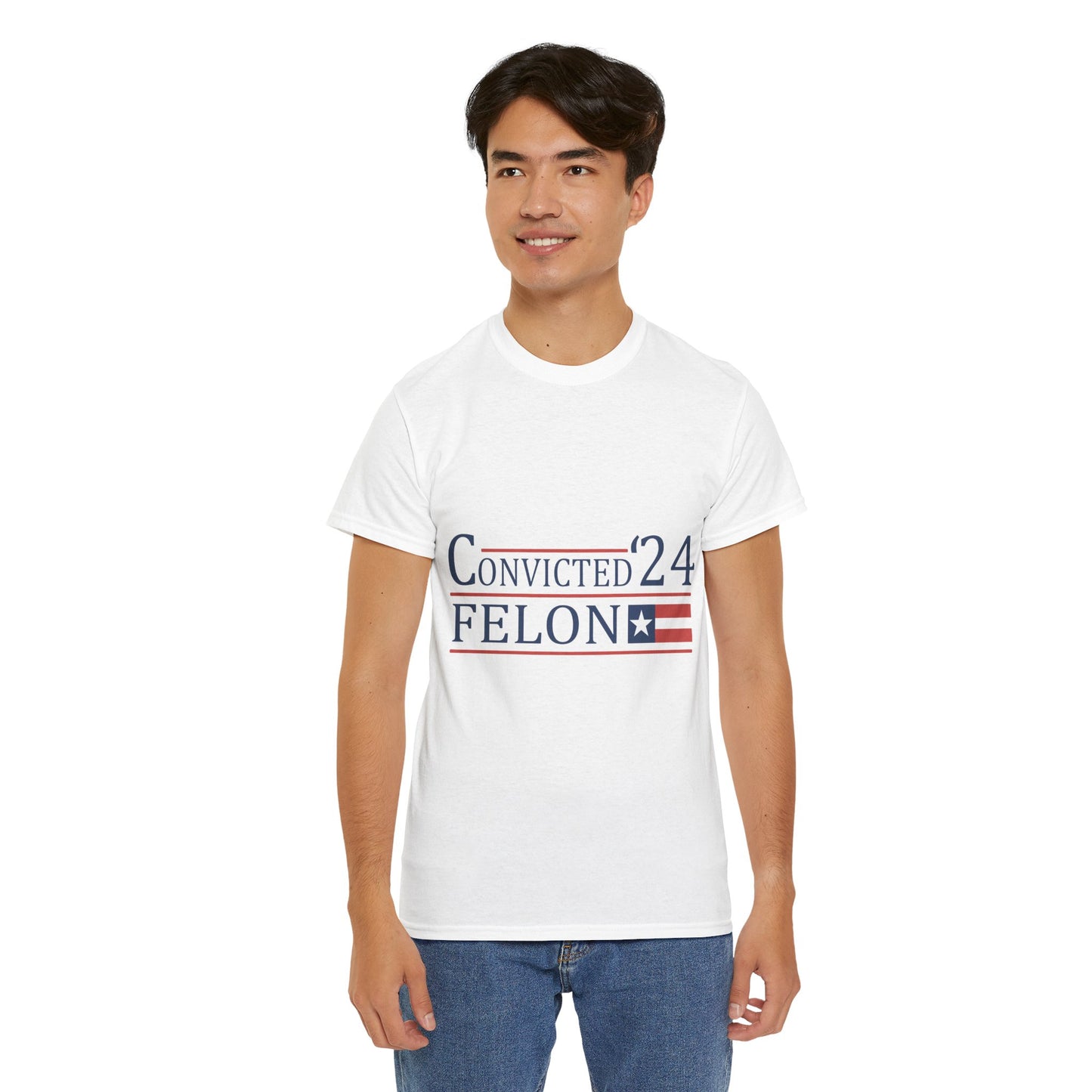 Convicted Felon Unisex Heavy Cotton Tee