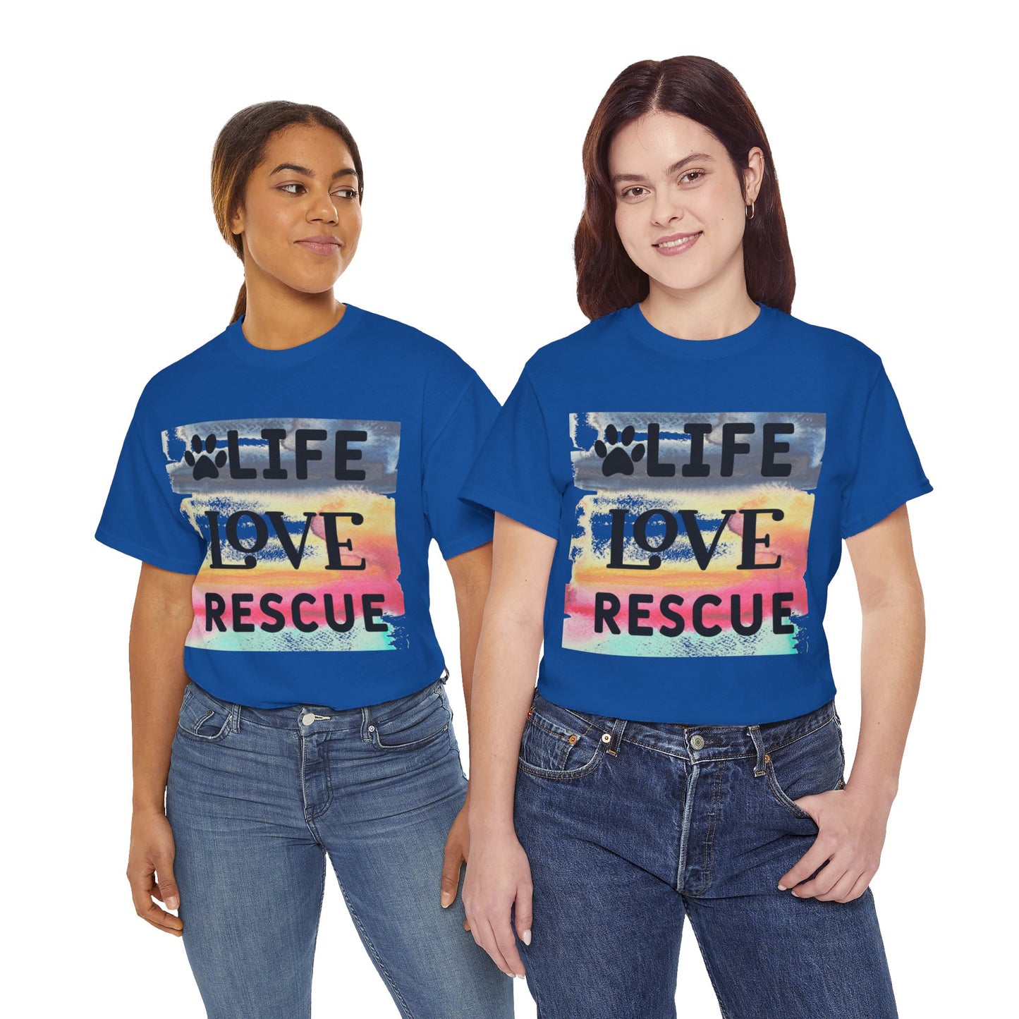 Life Love Rescue Unisex Heavy Cotton Tee