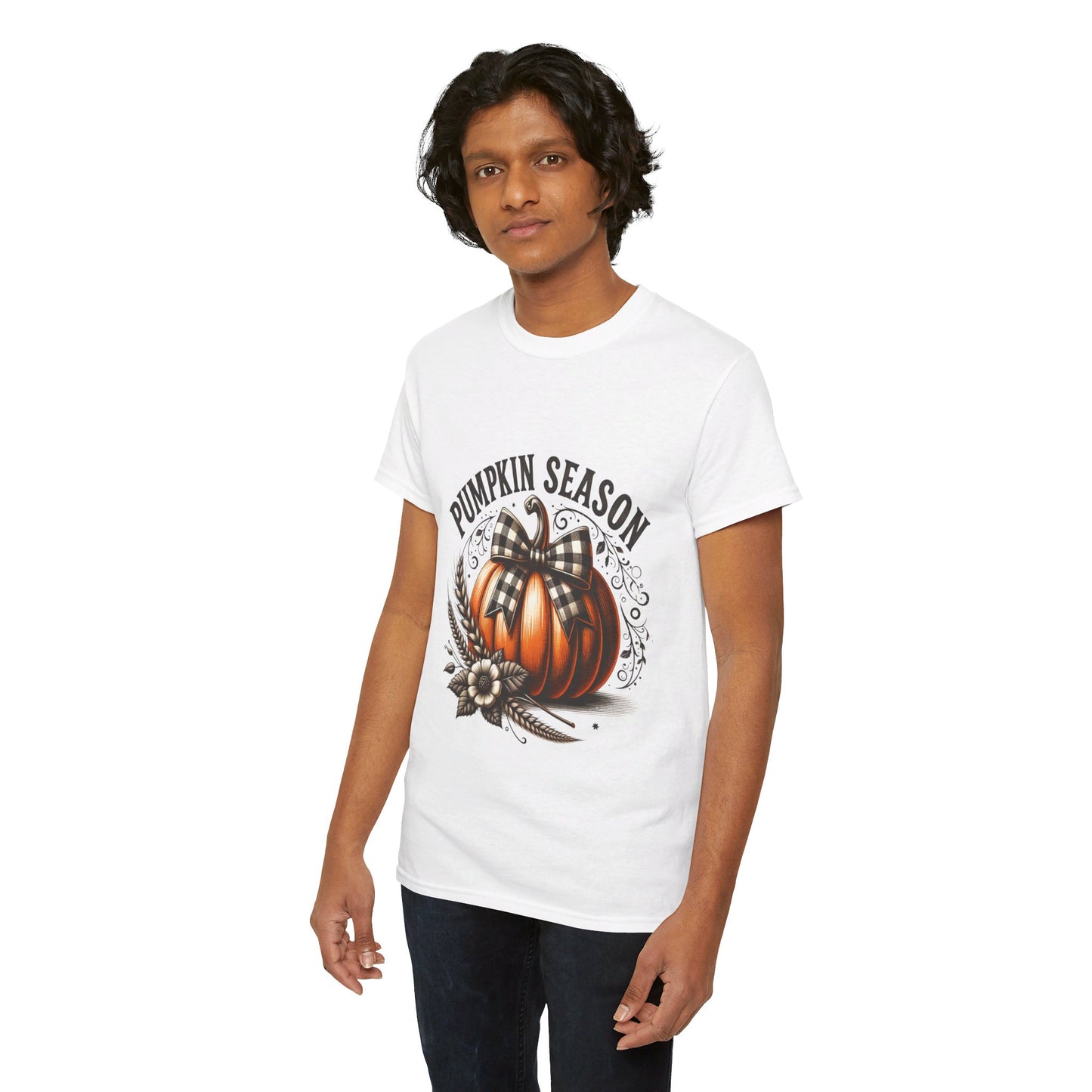 Pumpkin Season Unisex Heavy Cotton Tee