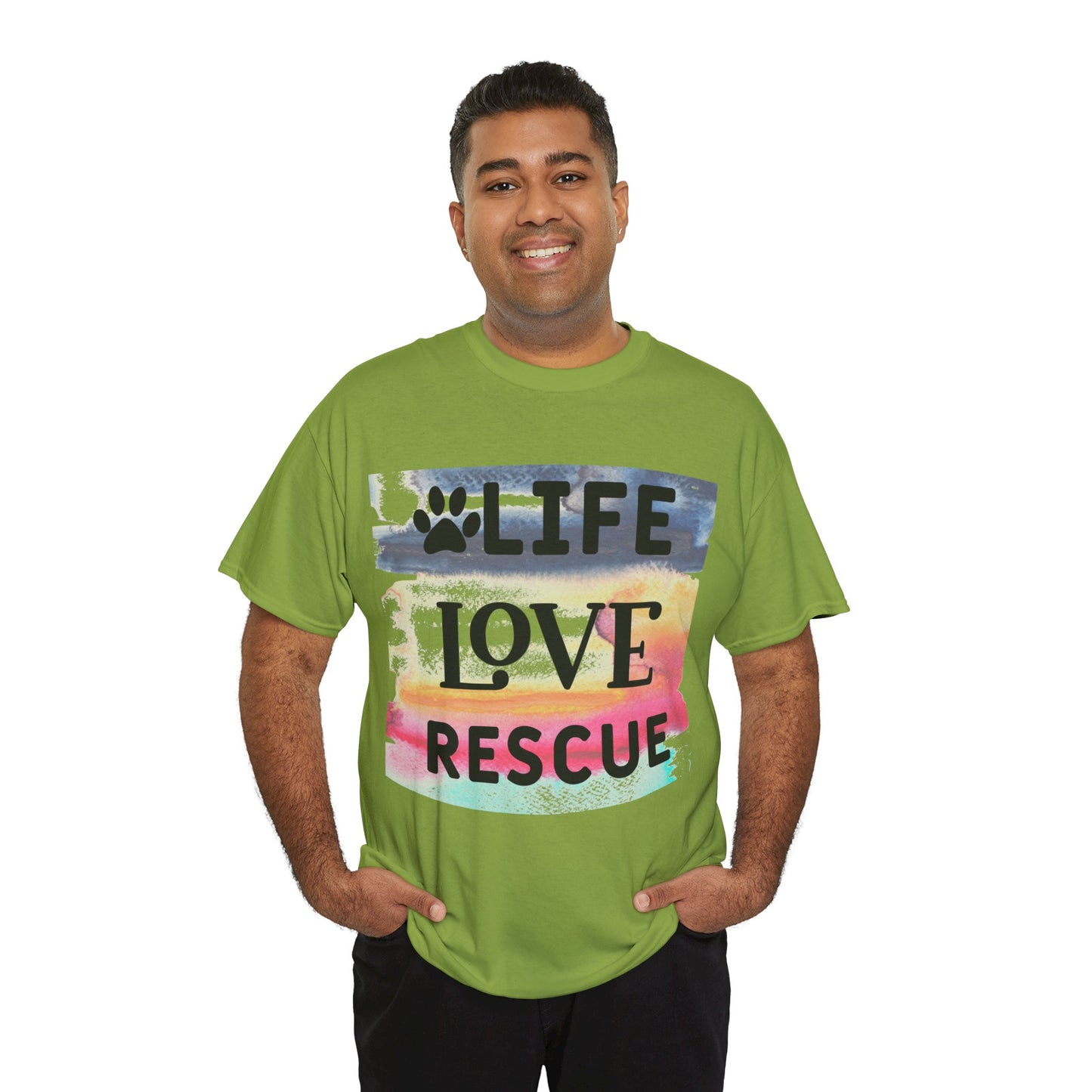 Life Love Rescue Unisex Heavy Cotton Tee