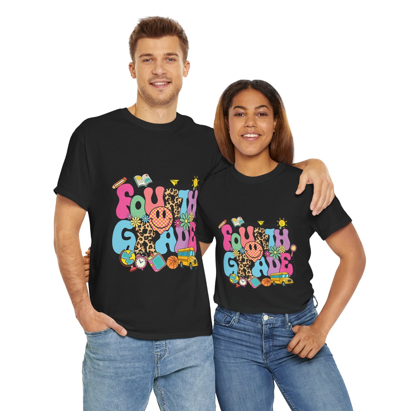 Fourth Grade Unisex Heavy Cotton Tee