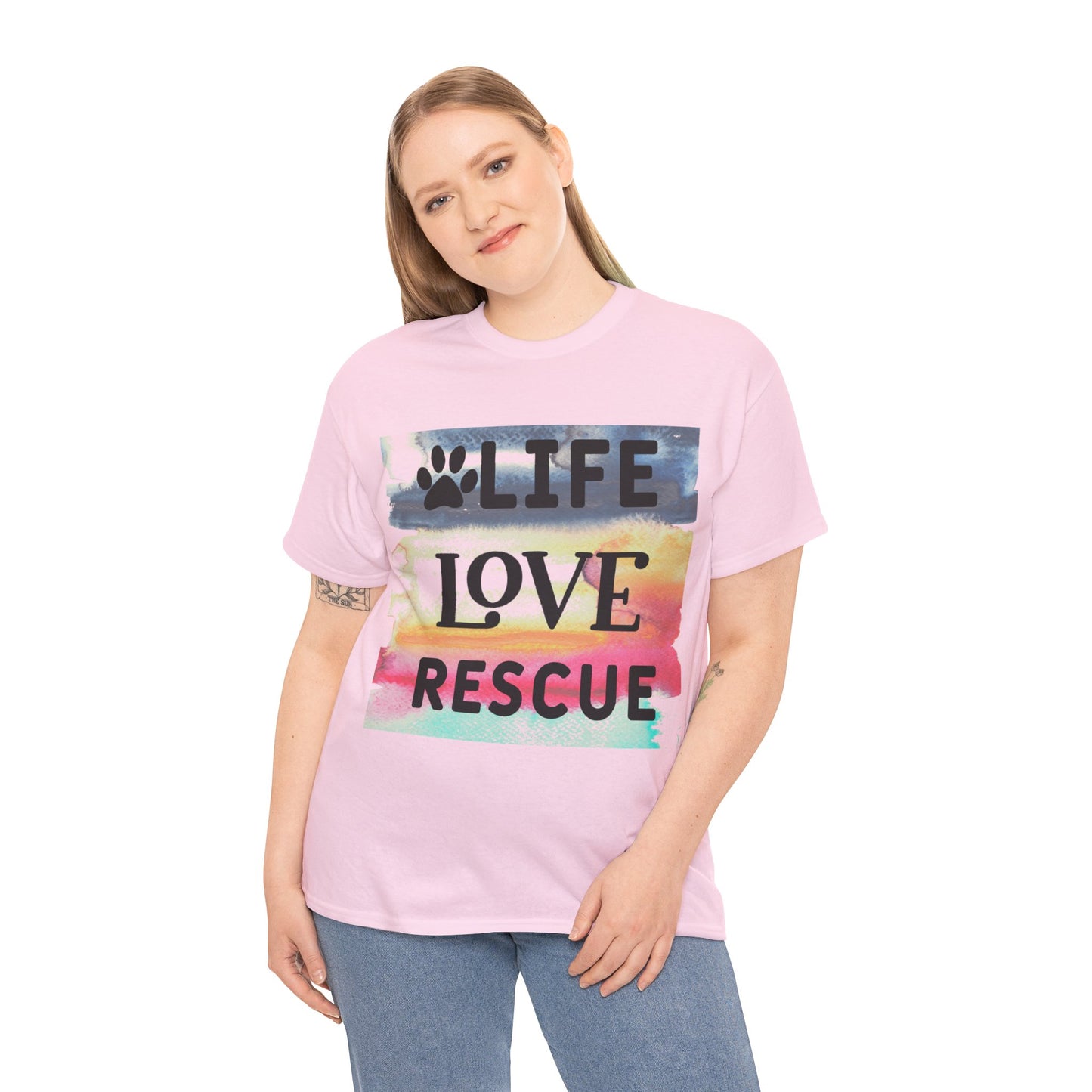 Life Love Rescue Unisex Heavy Cotton Tee