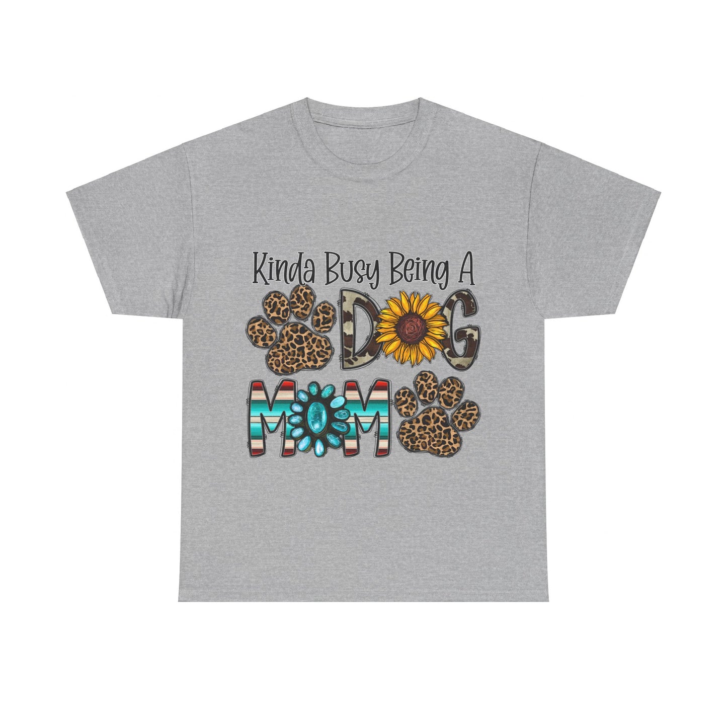 Busy Dog Mom Unisex Heavy Cotton Tee