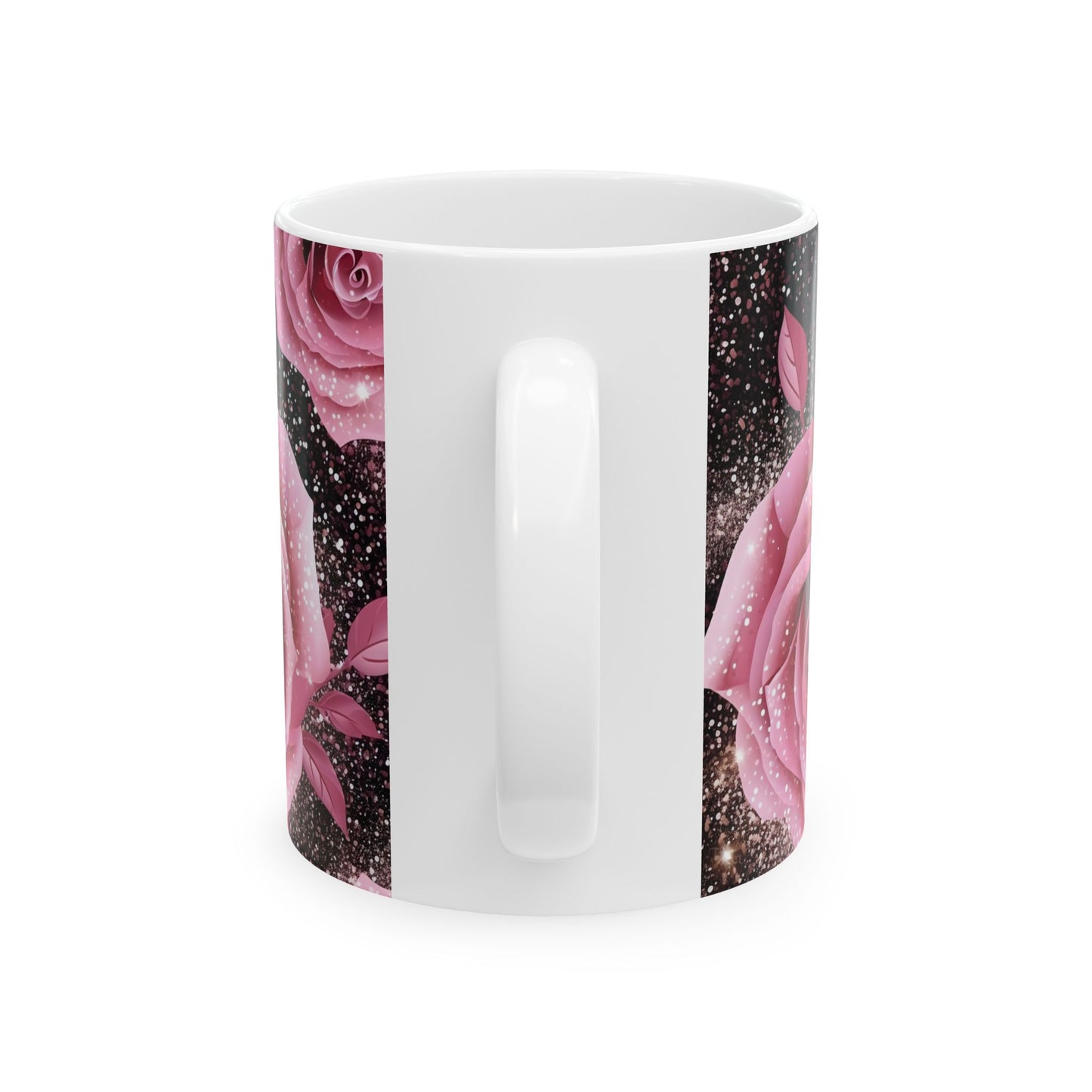 Coquette Rose Mug Ceramic Mug, (11oz, 15oz)