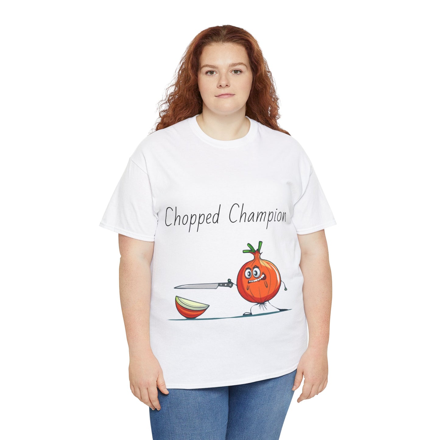 Chopped Champion Unisex Heavy Cotton Tee