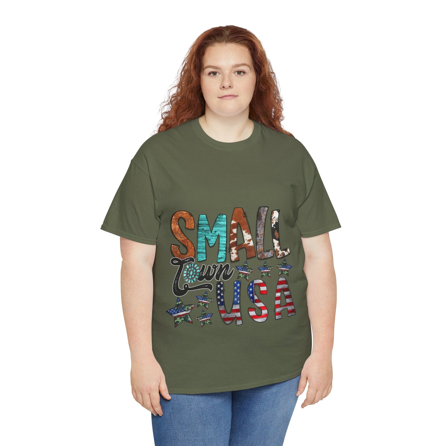 Small Town USA Unisex Heavy Cotton Tee