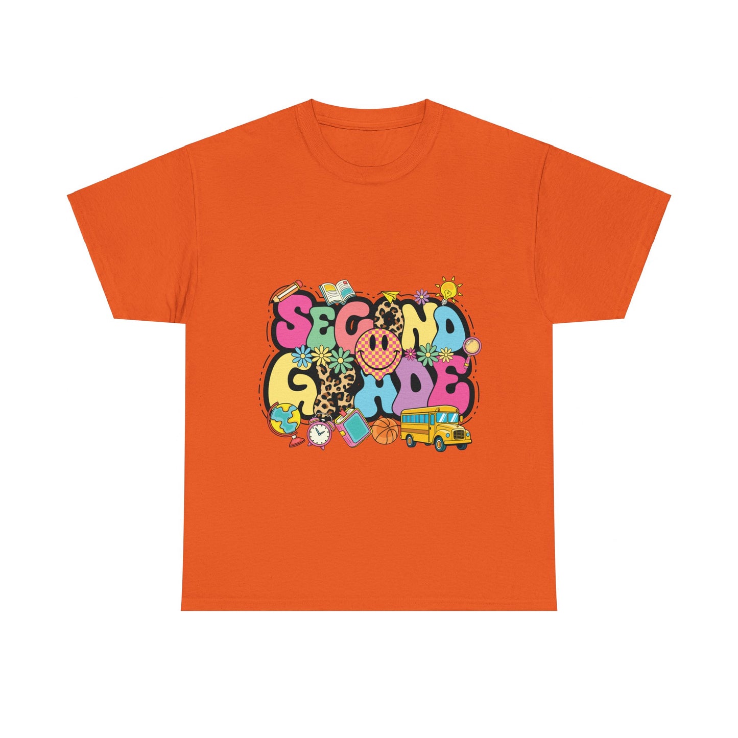 Second Grade Unisex Heavy Cotton Tee