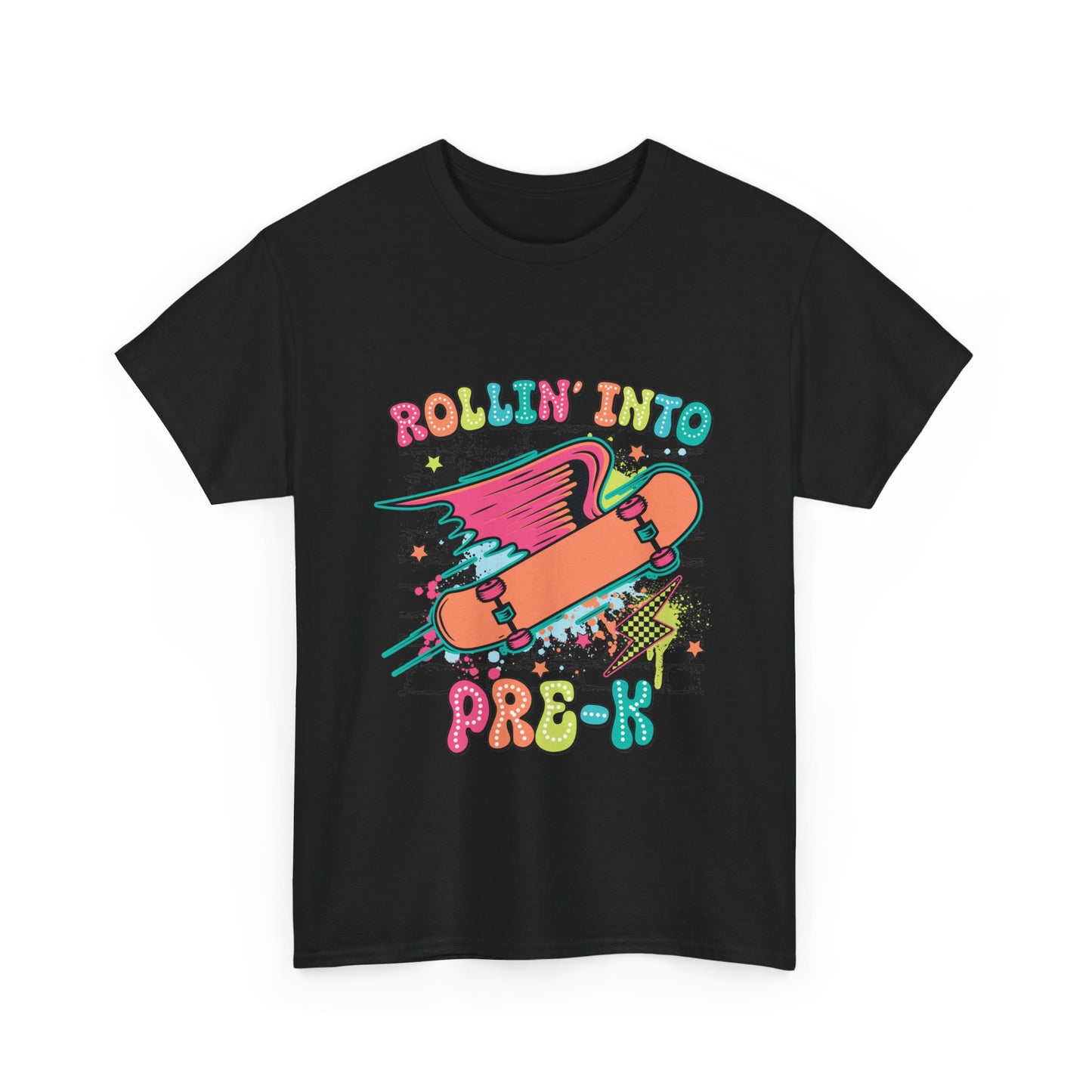 Rockin Into Pre K Unisex Heavy Cotton Tee