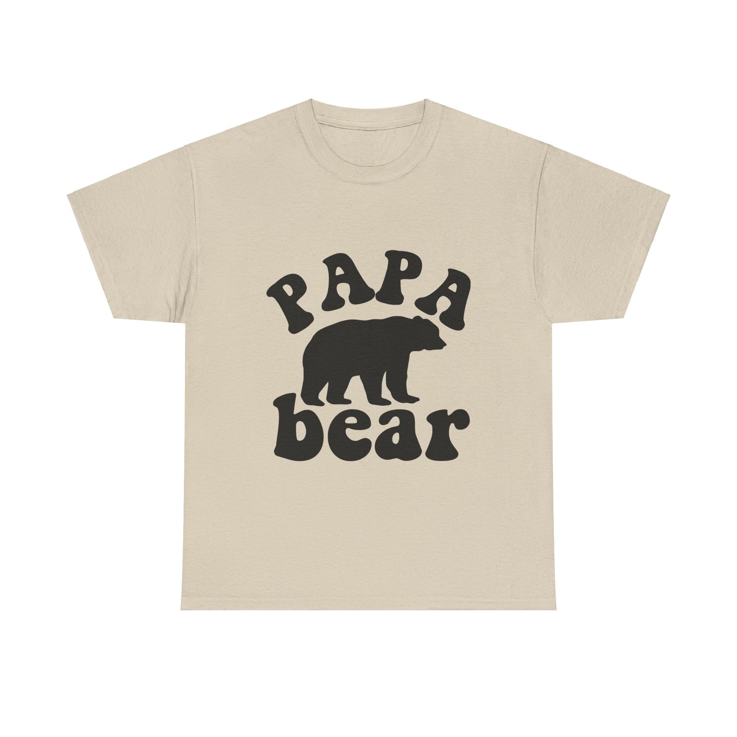 Papa Bear Unisex Heavy Cotton Tee