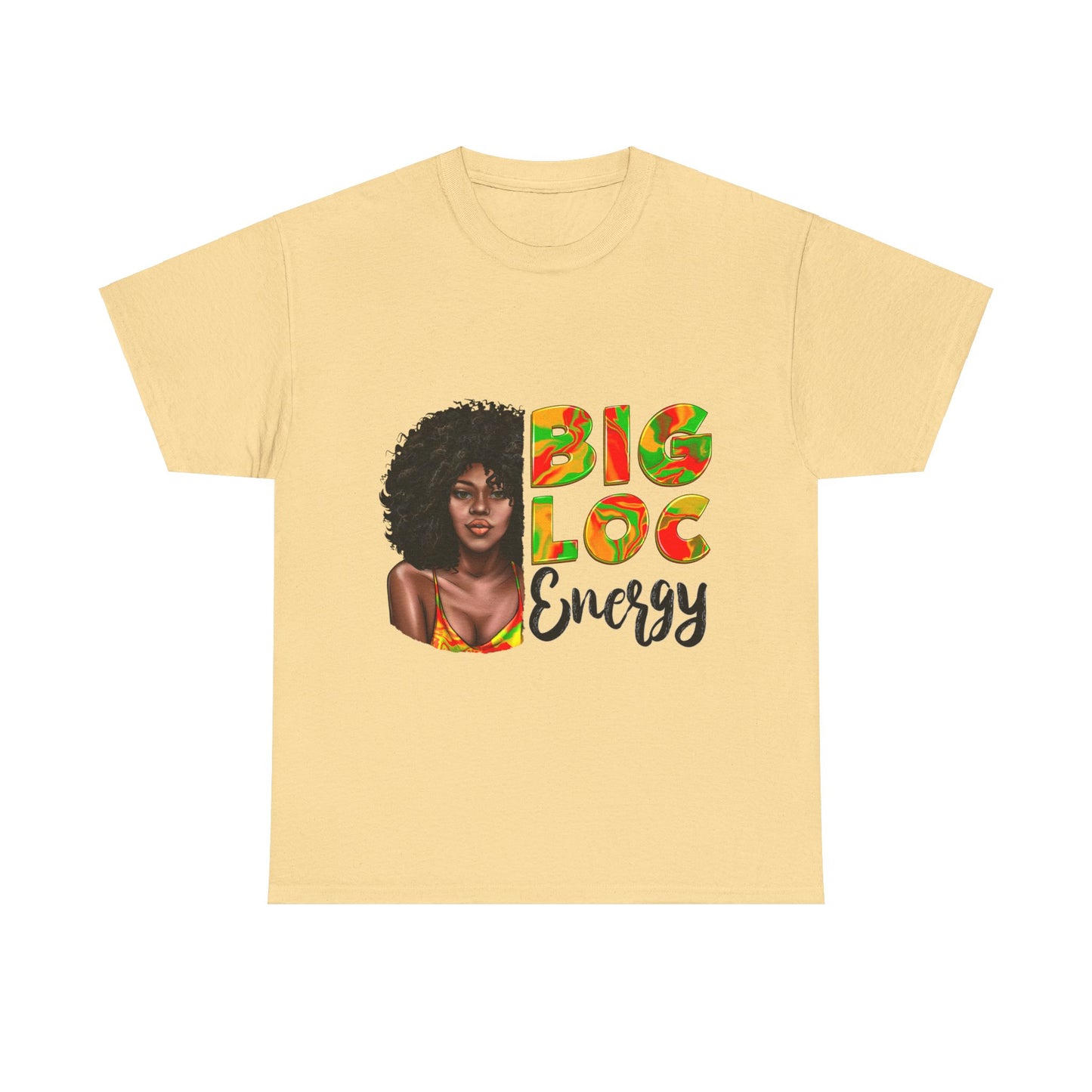 Big Loc Energy Unisex Heavy Cotton Tee