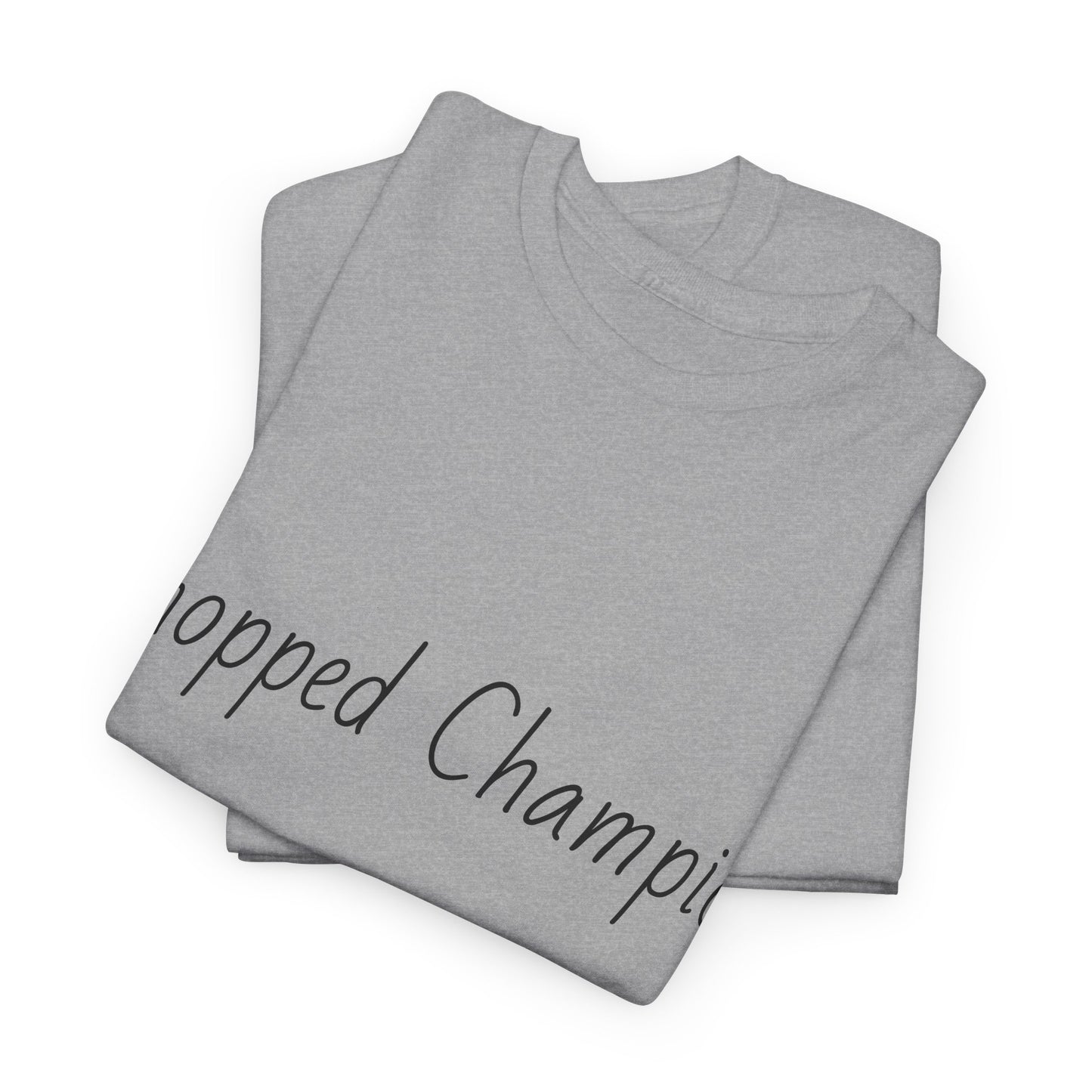 Chopped Champion Unisex Heavy Cotton Tee