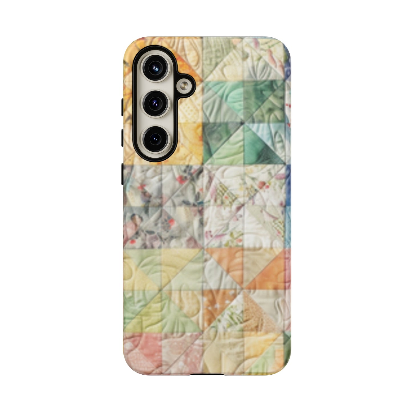 Pastel Quilt Tough Cases