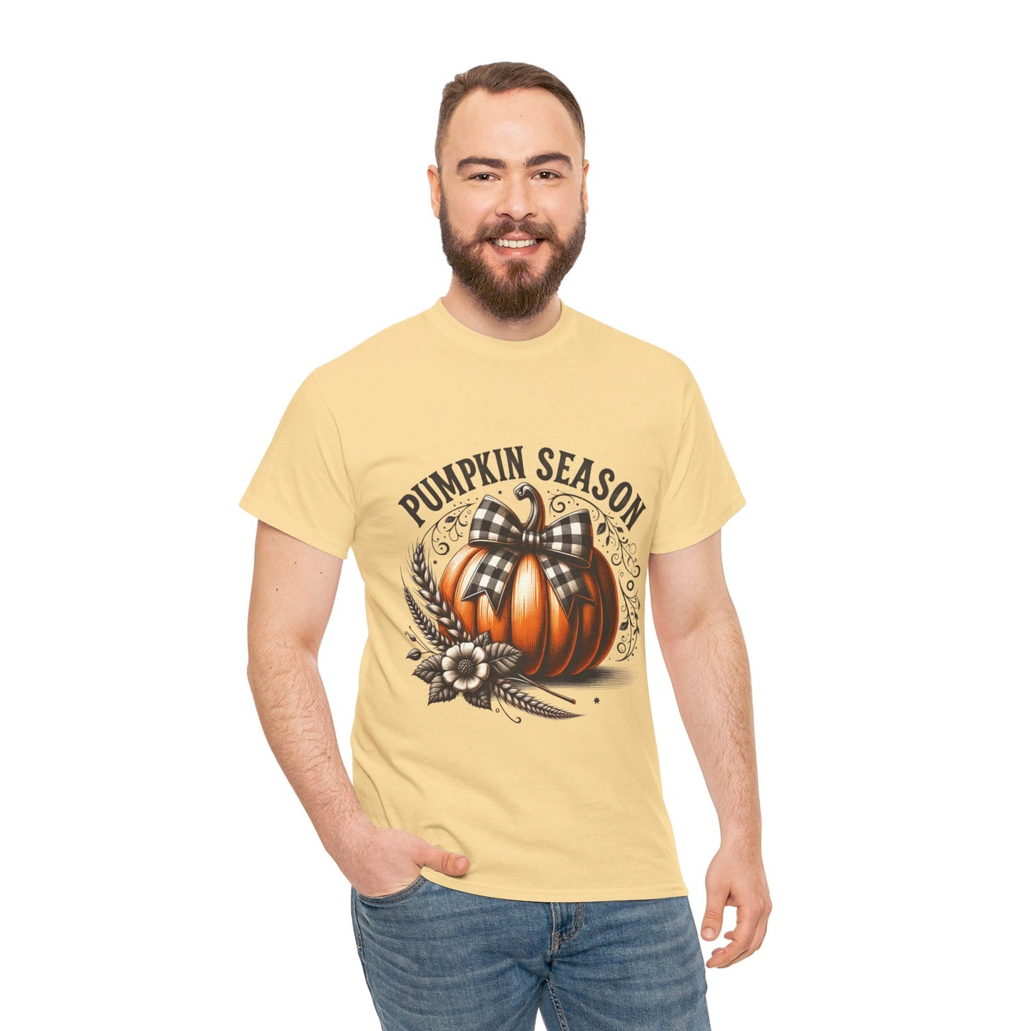 Pumpkin Season Unisex Heavy Cotton Tee