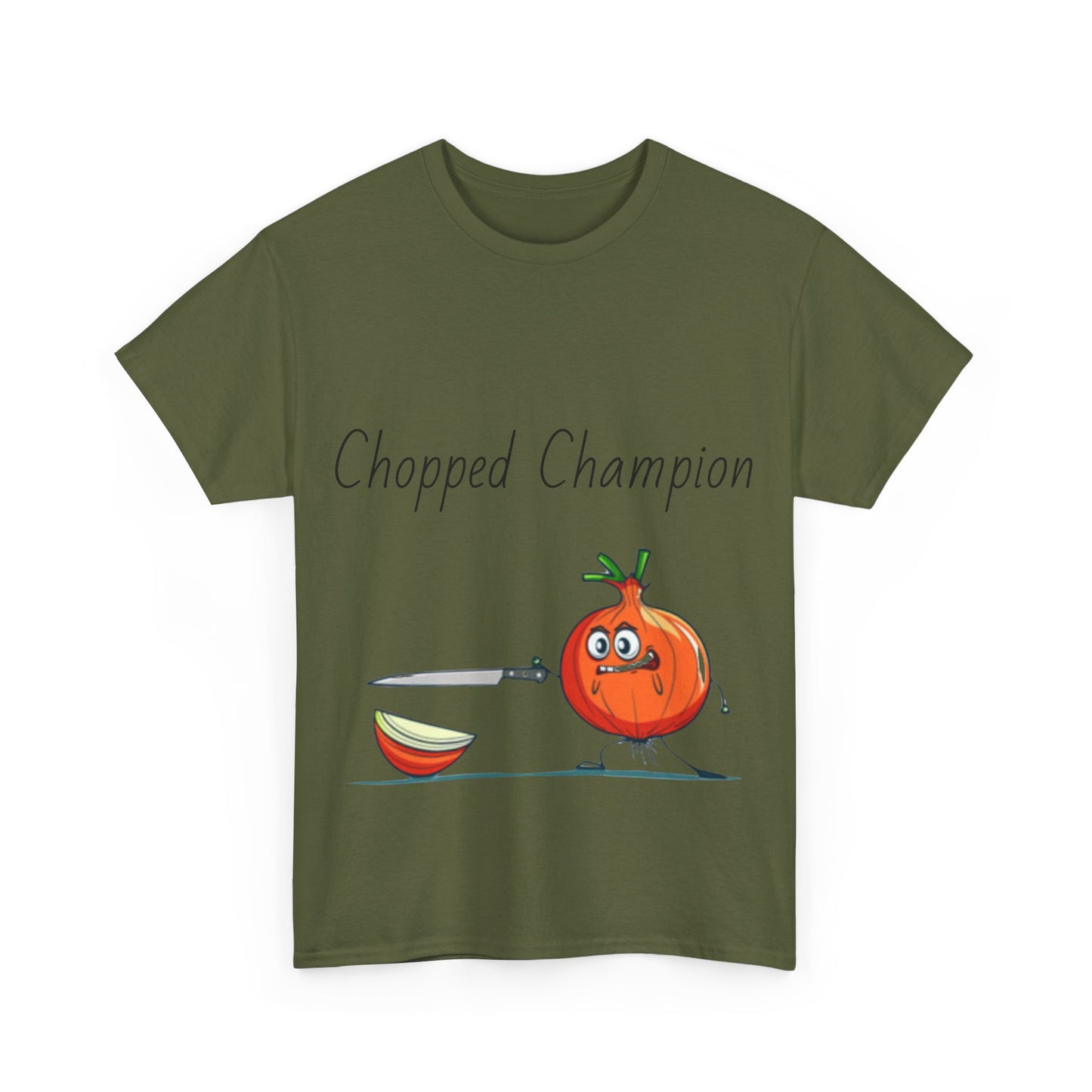 Chopped Champion Unisex Heavy Cotton Tee