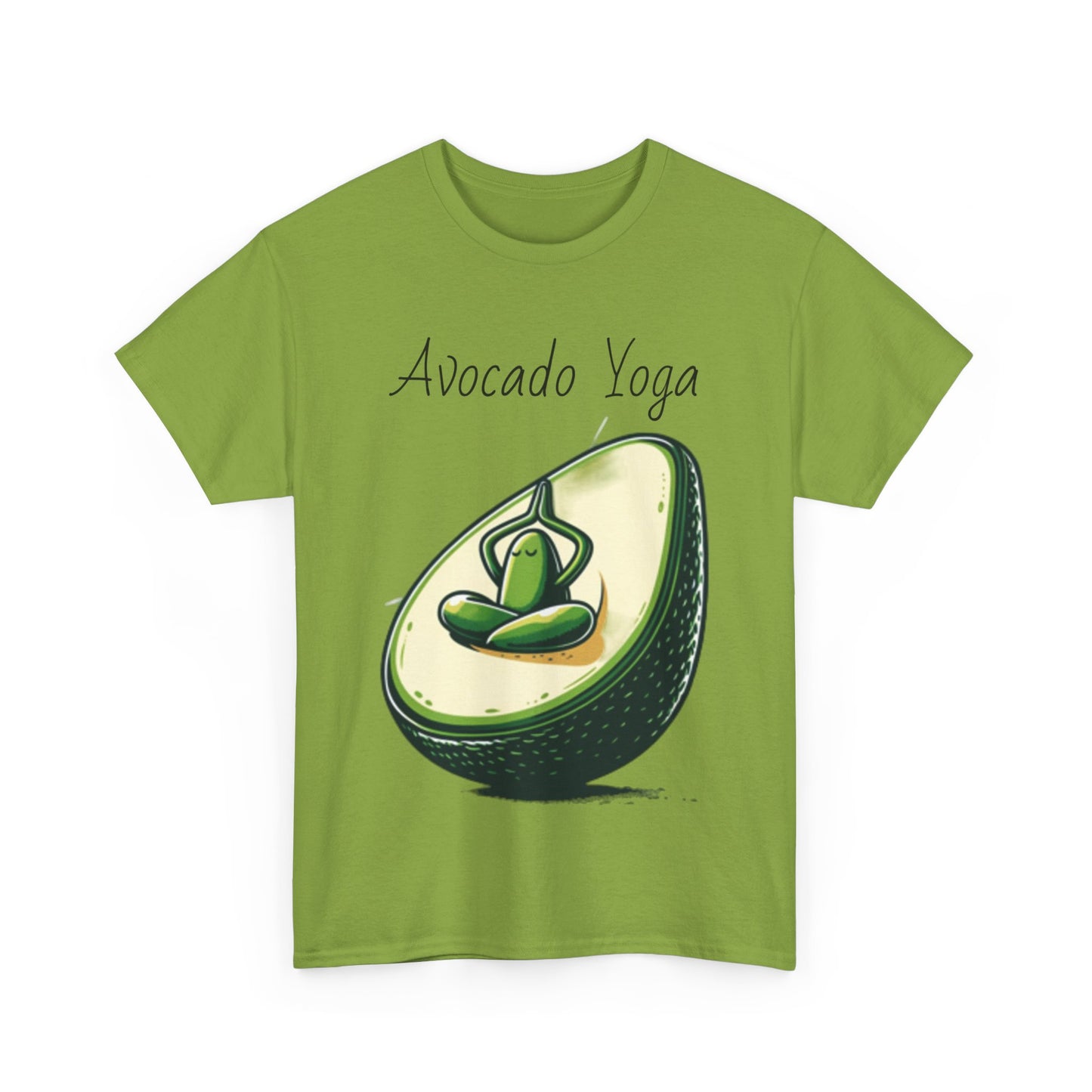 Avocado Yoga Unisex Heavy Cotton Tee