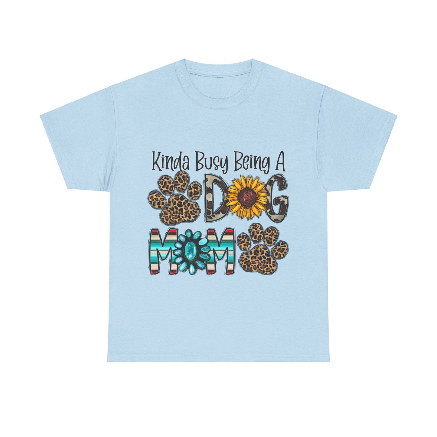 Busy Dog Mom Unisex Heavy Cotton Tee