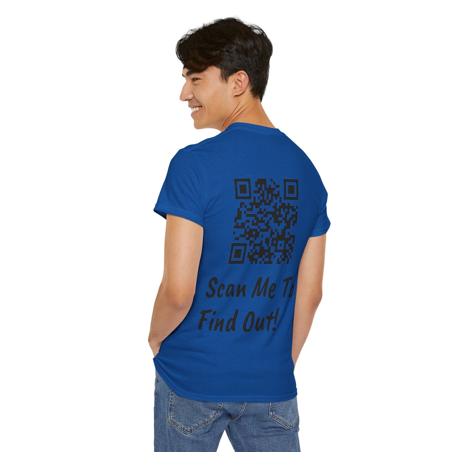 QR Code Unisex Heavy Cotton Tee