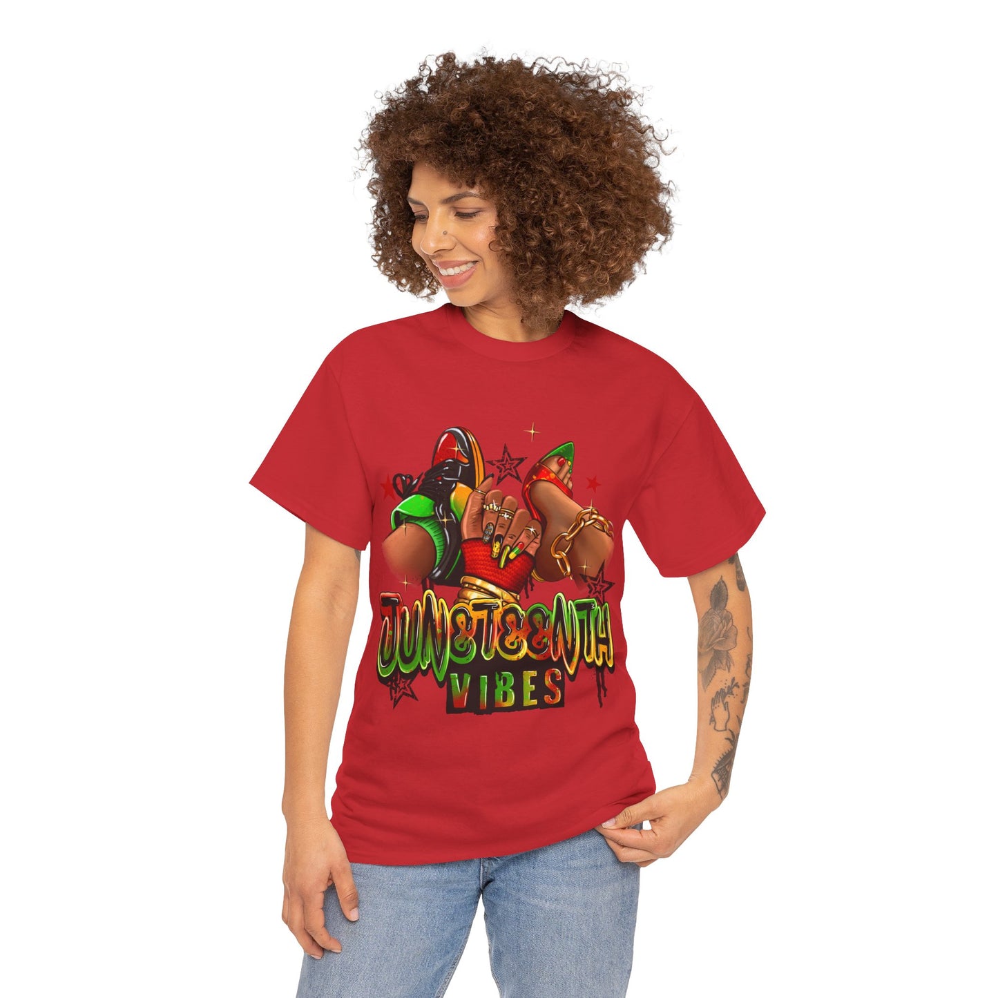 Juneteenth Vibe Unisex Heavy Cotton Tee