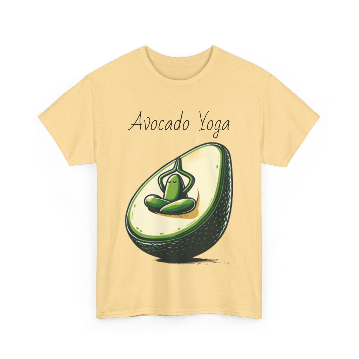 Avocado Yoga Unisex Heavy Cotton Tee