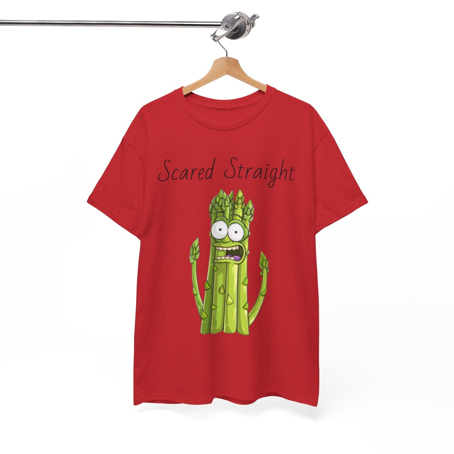 Scared Straight Unisex Heavy Cotton Tee