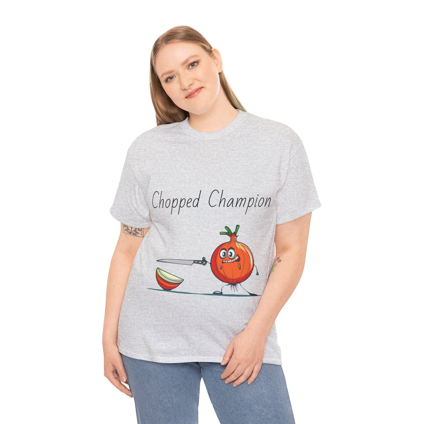 Chopped Champion Unisex Heavy Cotton Tee