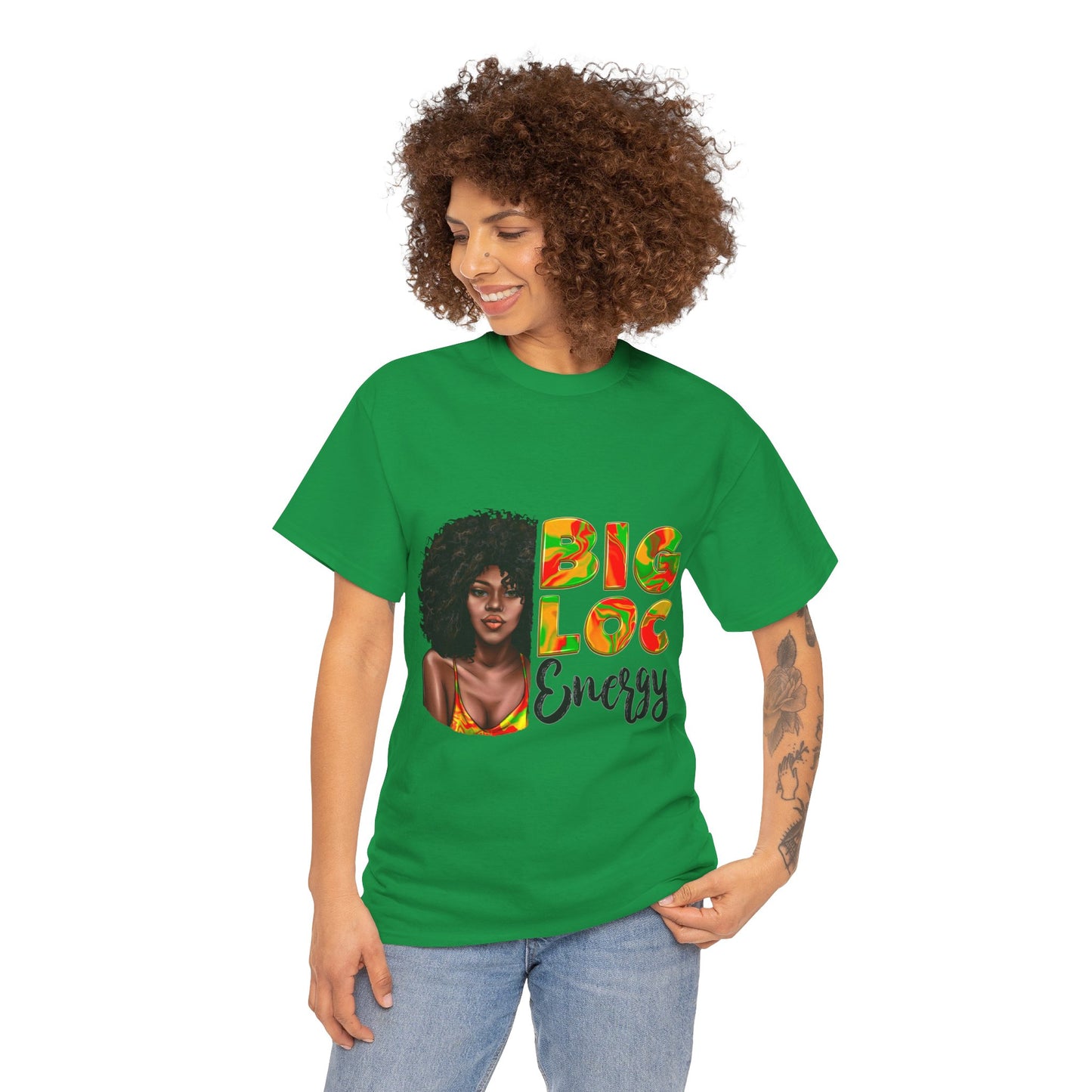 Big Loc Energy Unisex Heavy Cotton Tee