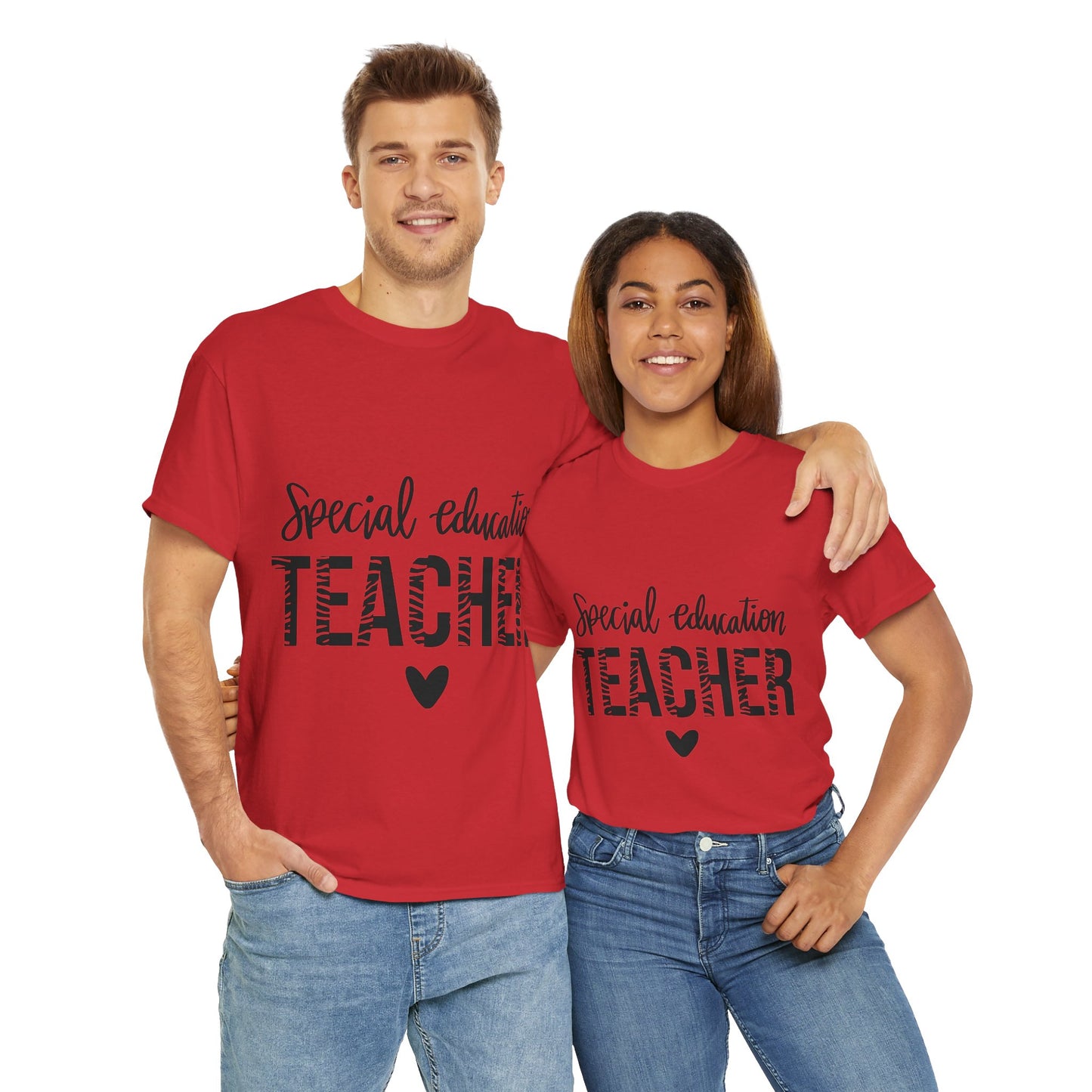 Special Education Teacher Unisex Heavy Cotton Tee