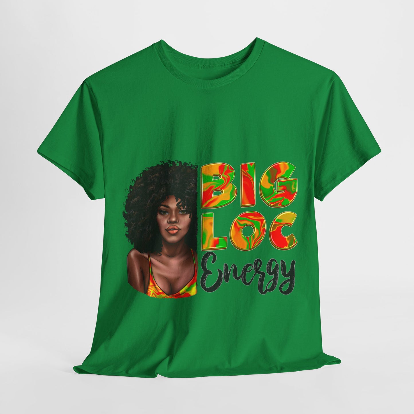 Big Loc Energy Unisex Heavy Cotton Tee