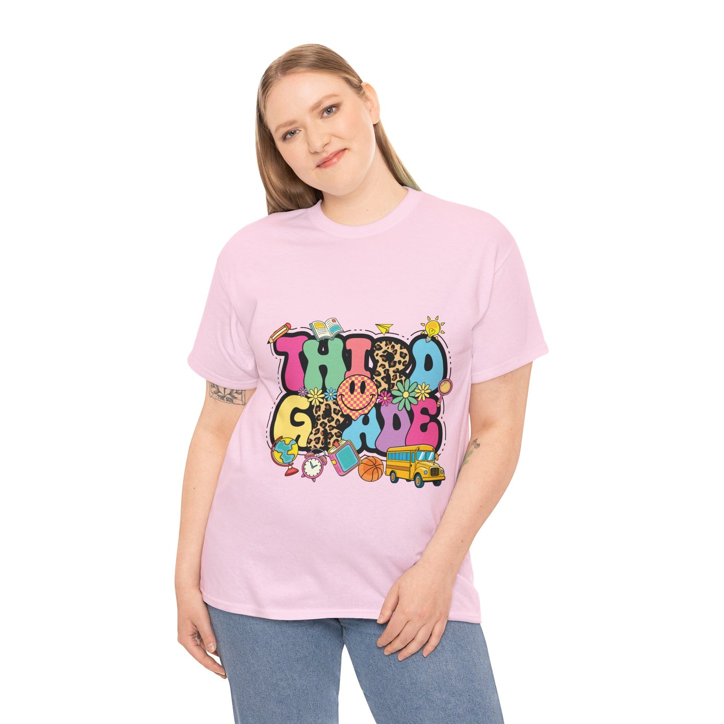 Third Grade Unisex Heavy Cotton Tee