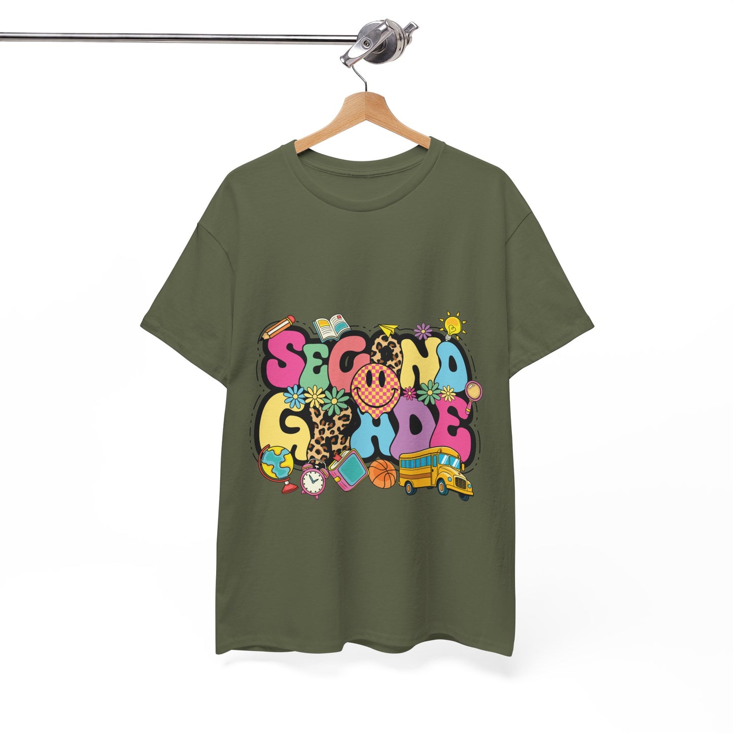 Second Grade Unisex Heavy Cotton Tee