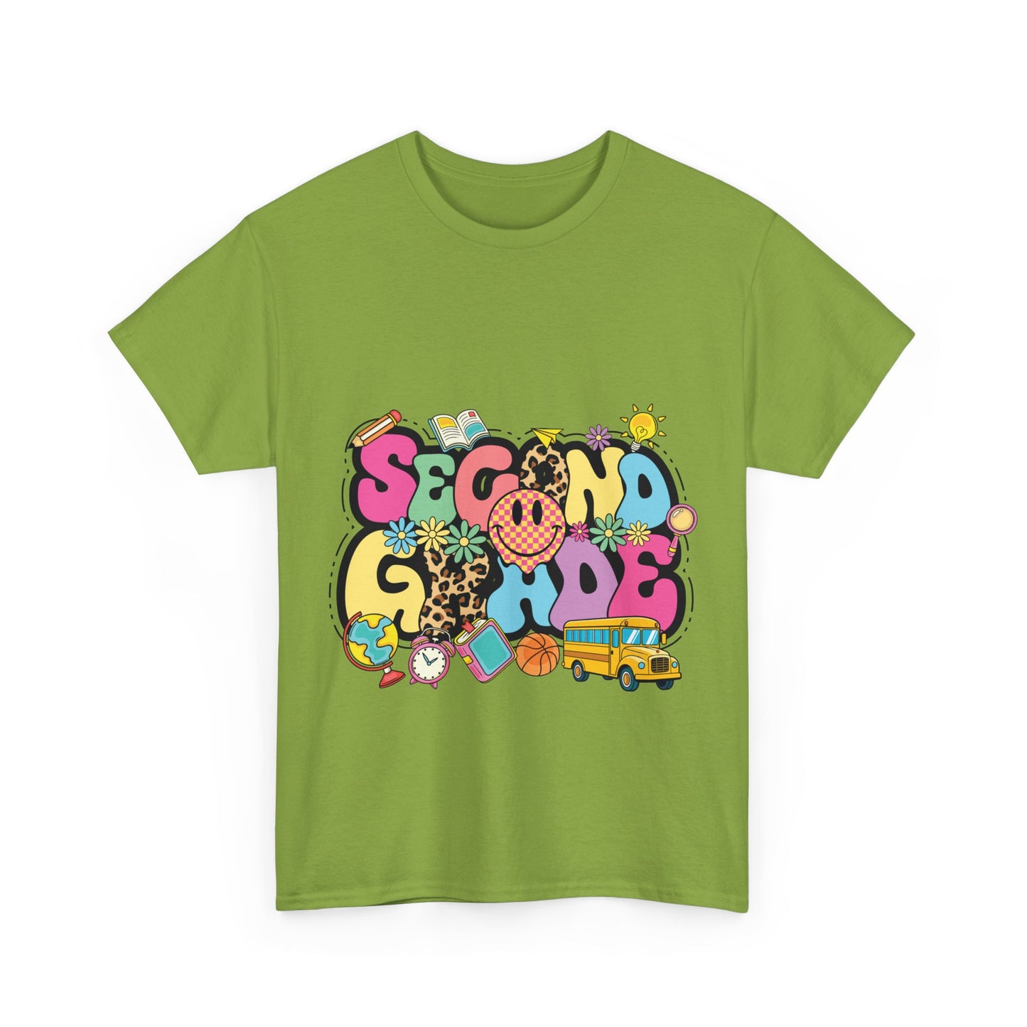 Second Grade Unisex Heavy Cotton Tee