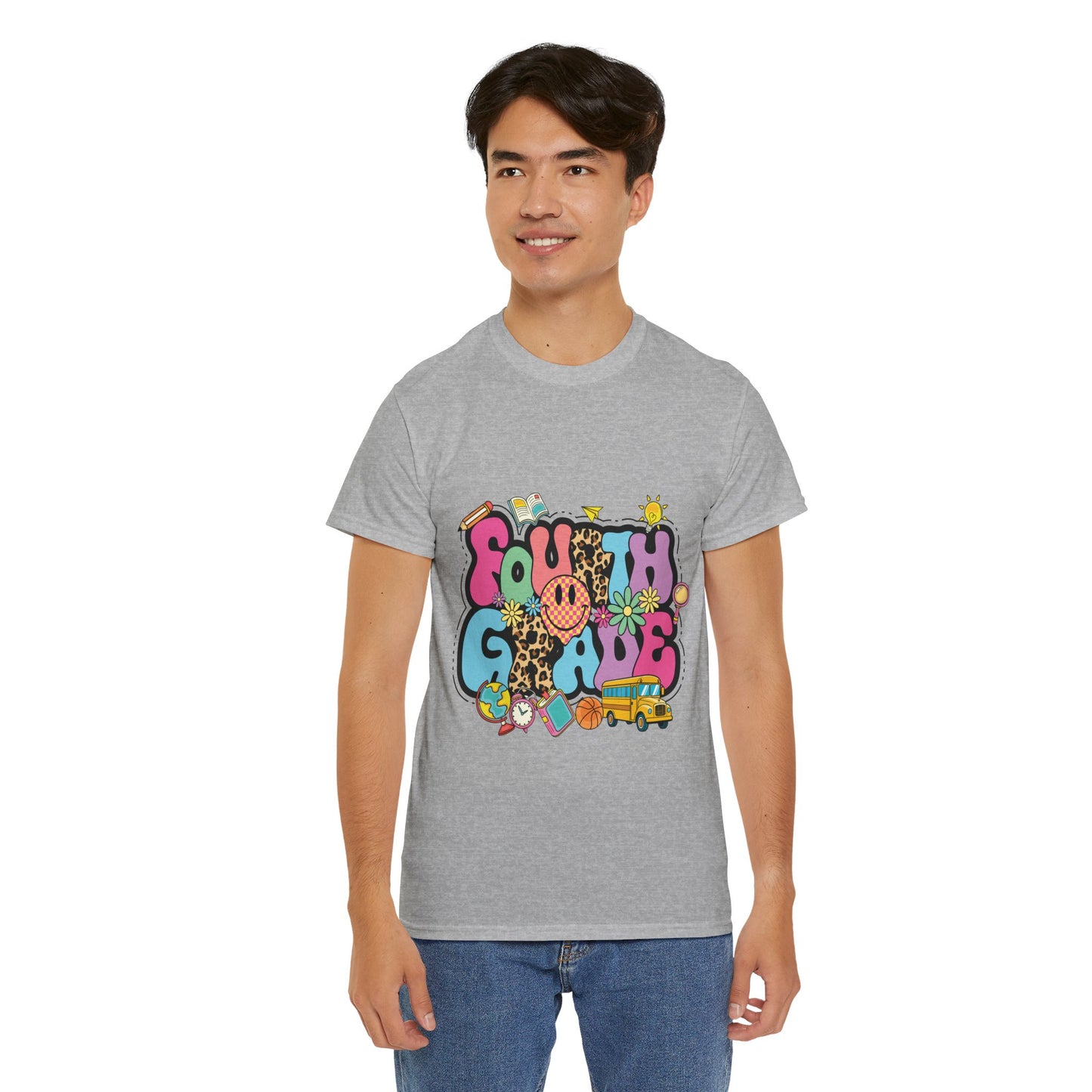 Fourth Grade Unisex Heavy Cotton Tee